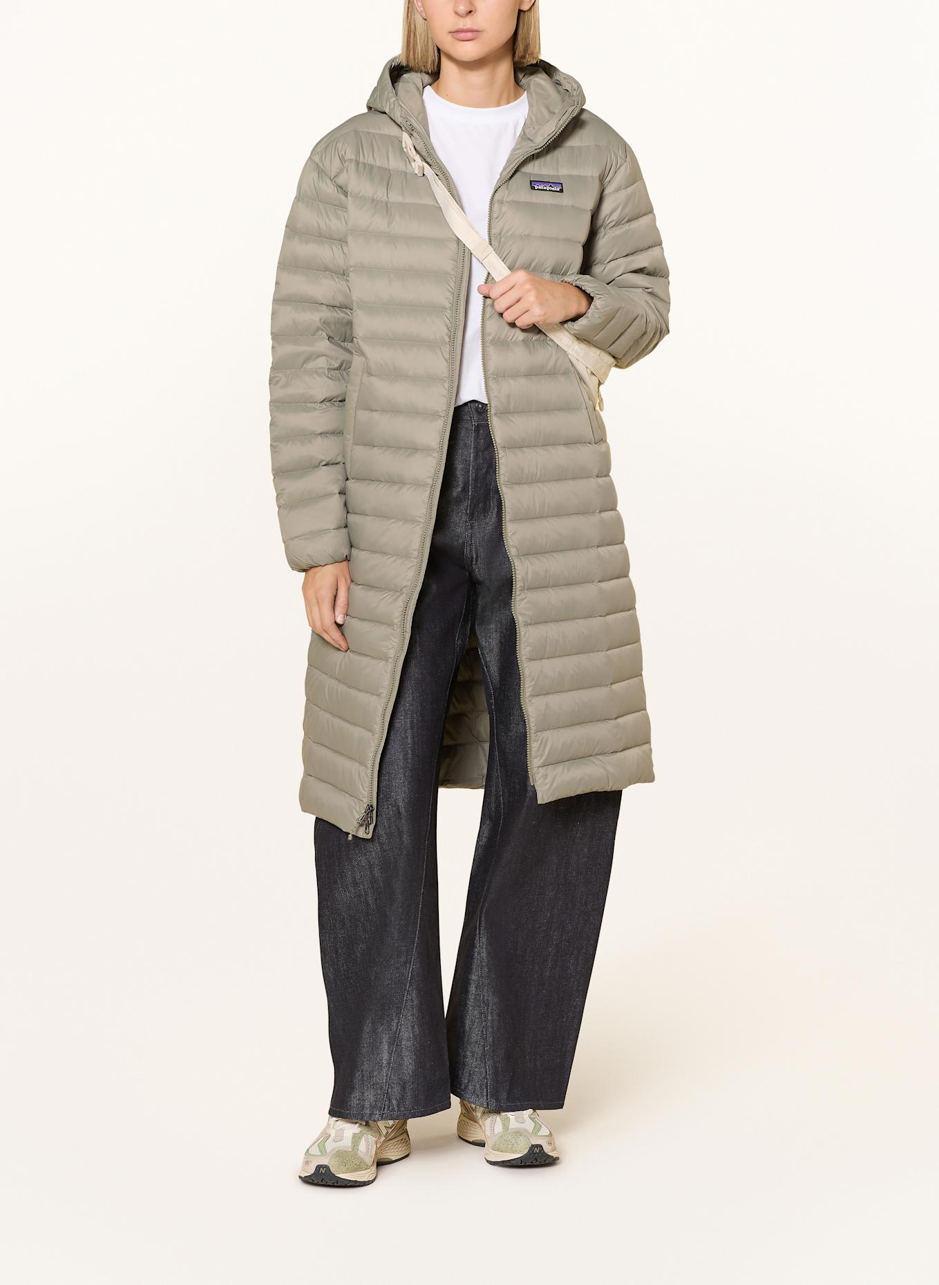 patagonia Płaszcz puchowy RECYCLED DOWN SWEATER™: JASNOZIELONY