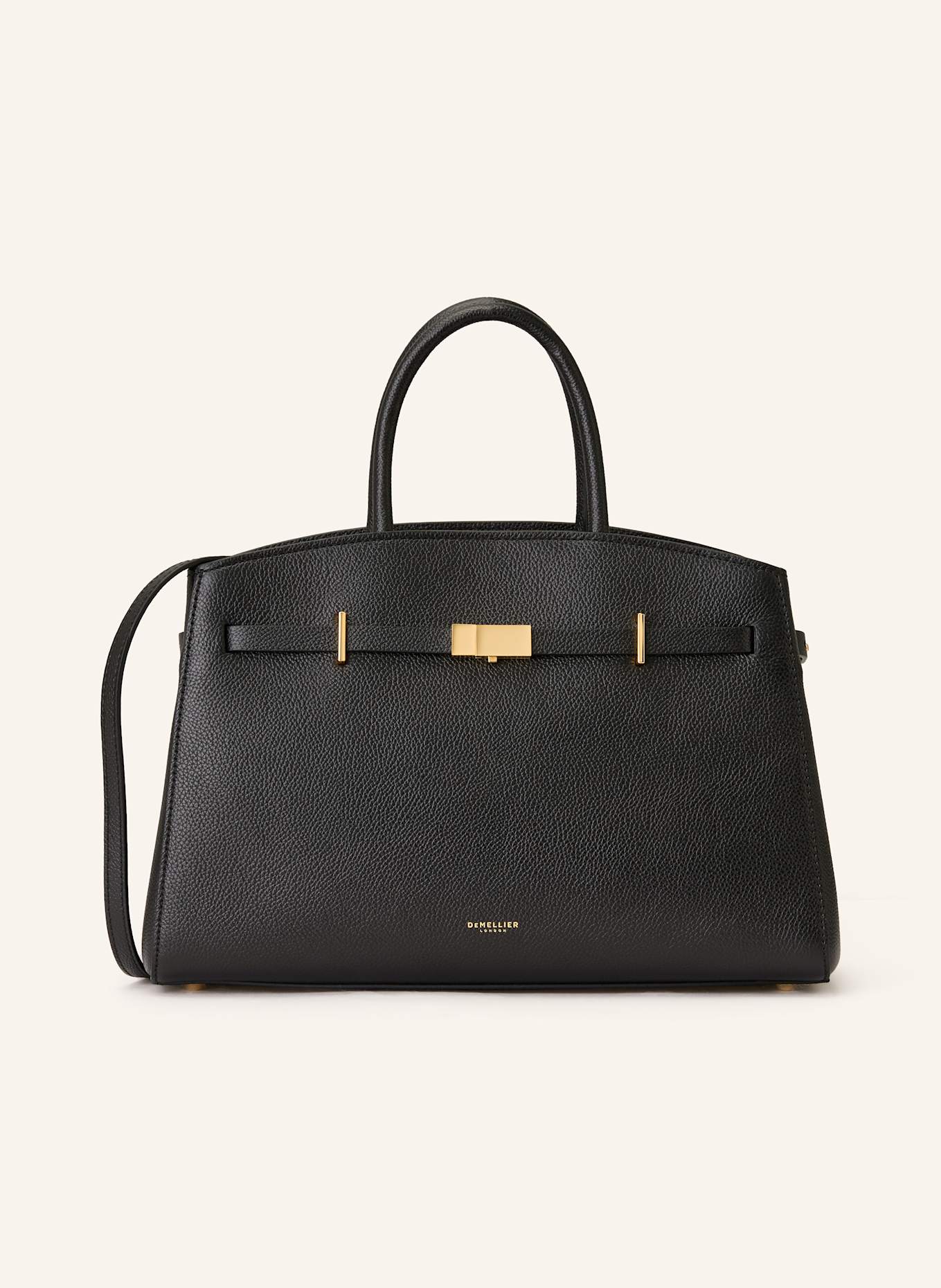 DEMELLIER Handtasche HUDSON: SCHWARZ