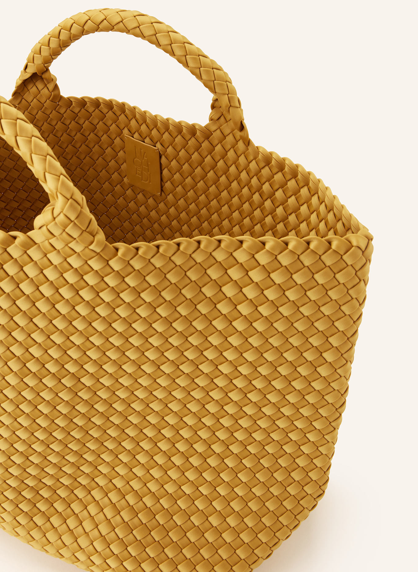 Naghedi Handtasche ST BARTHS LARGE mit Pouch: DUNKELGELB