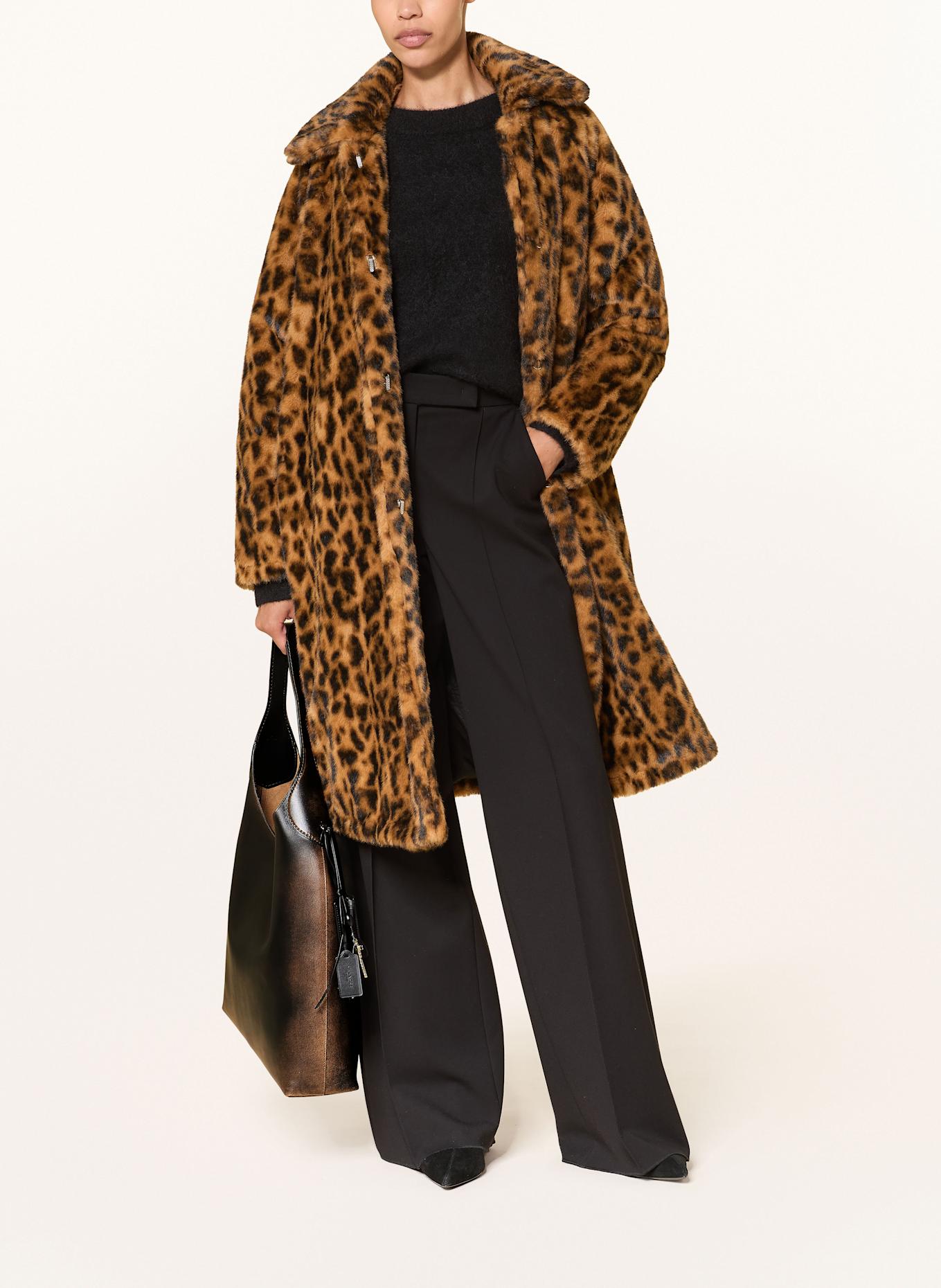 COACH Handtasche: DUNKELBRAUN / SCHWARZ