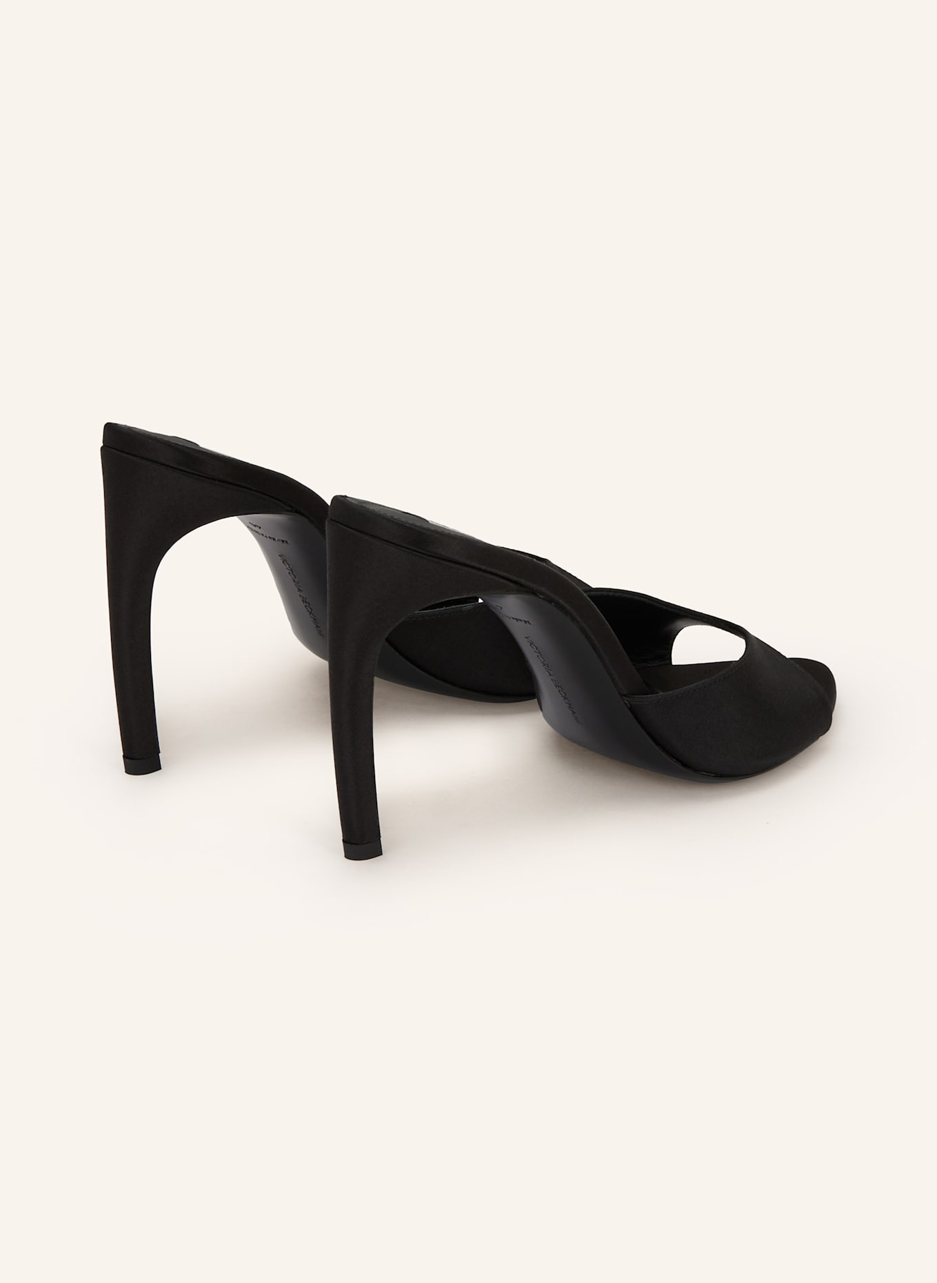 VICTORIA BECKHAM Mules HARLOW: SCHWARZ