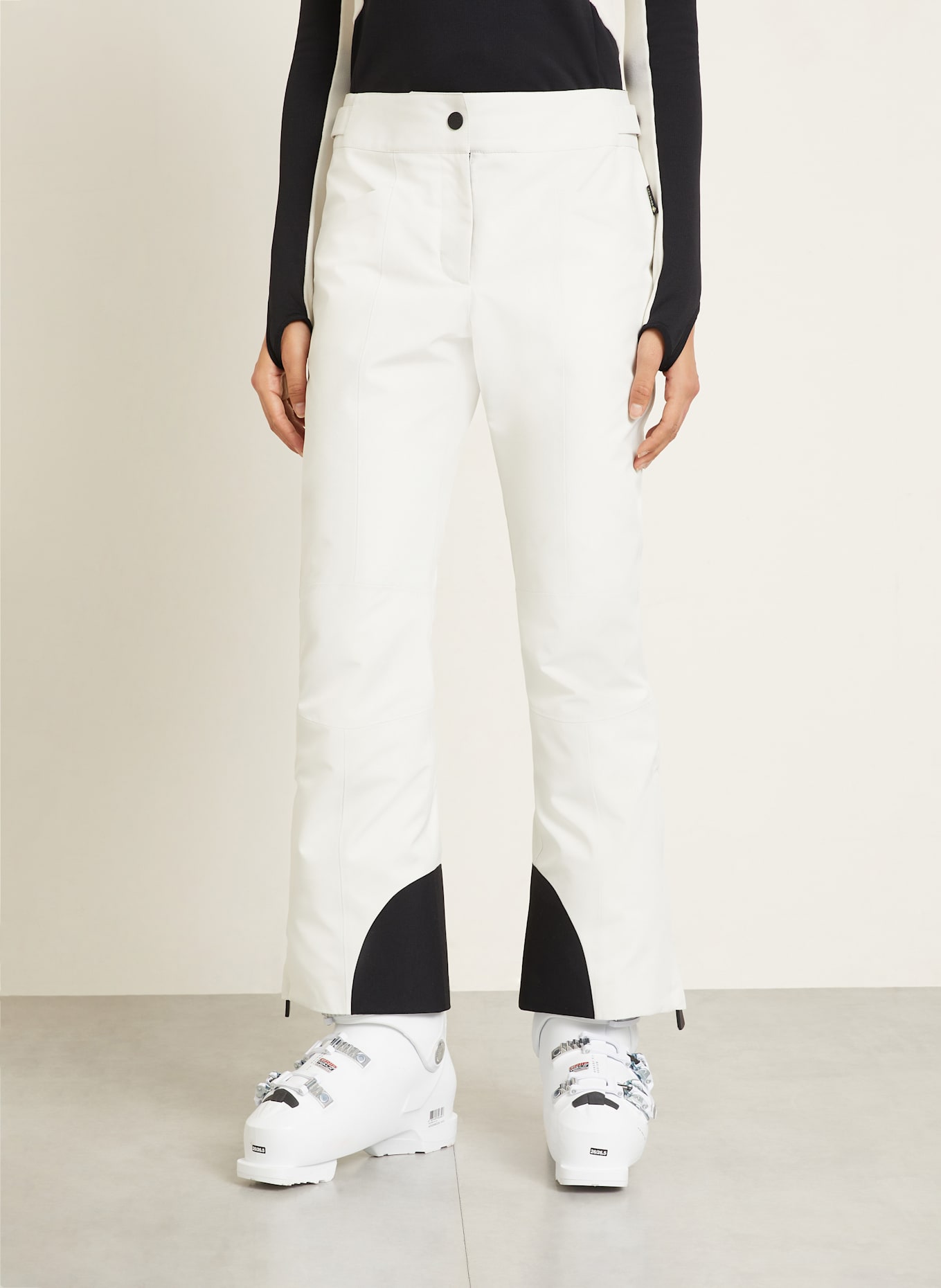 MONCLER GRENOBLE Skihose PANTALONE: ECRU