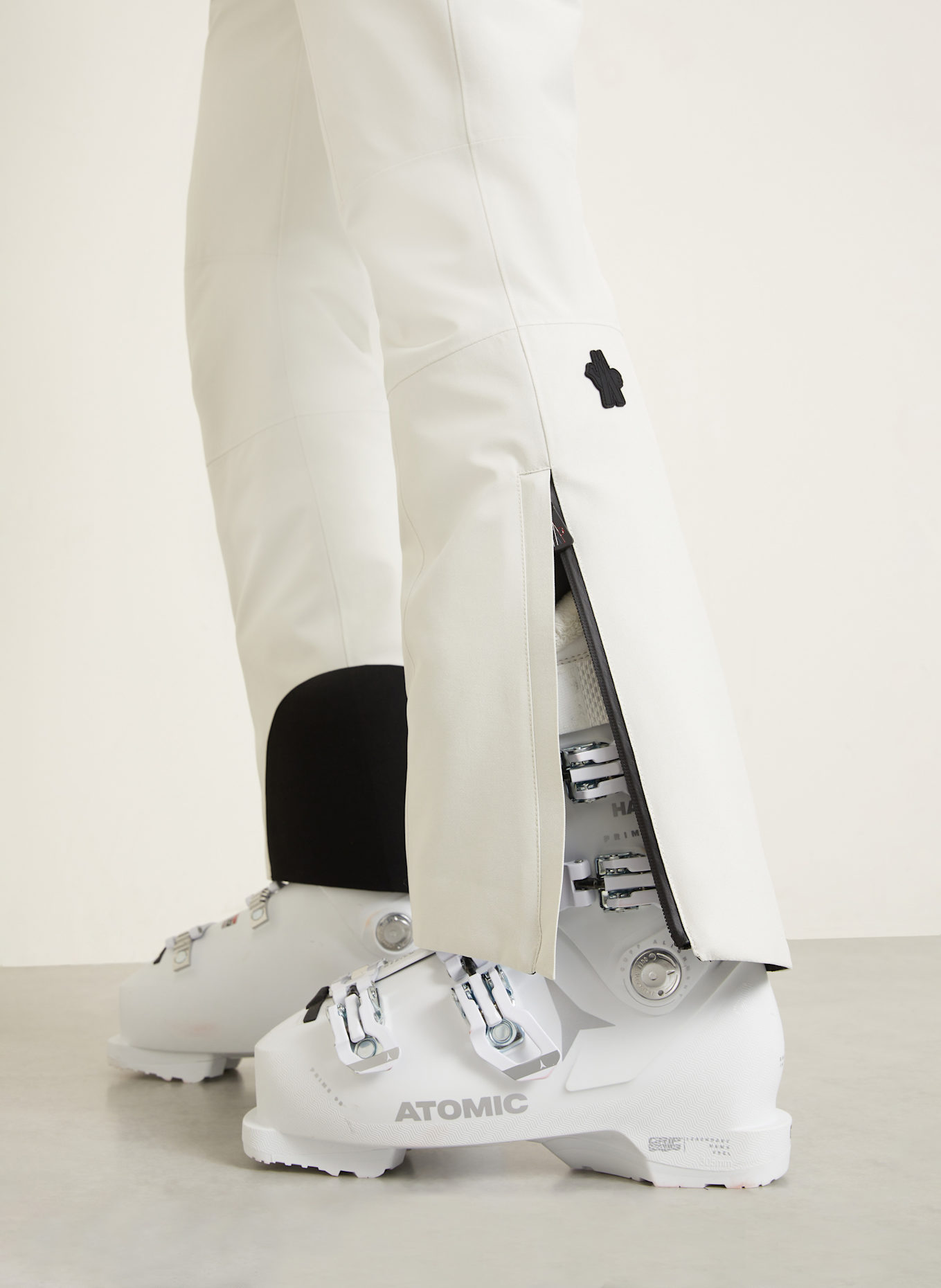 MONCLER GRENOBLE Skihose PANTALONE: ECRU