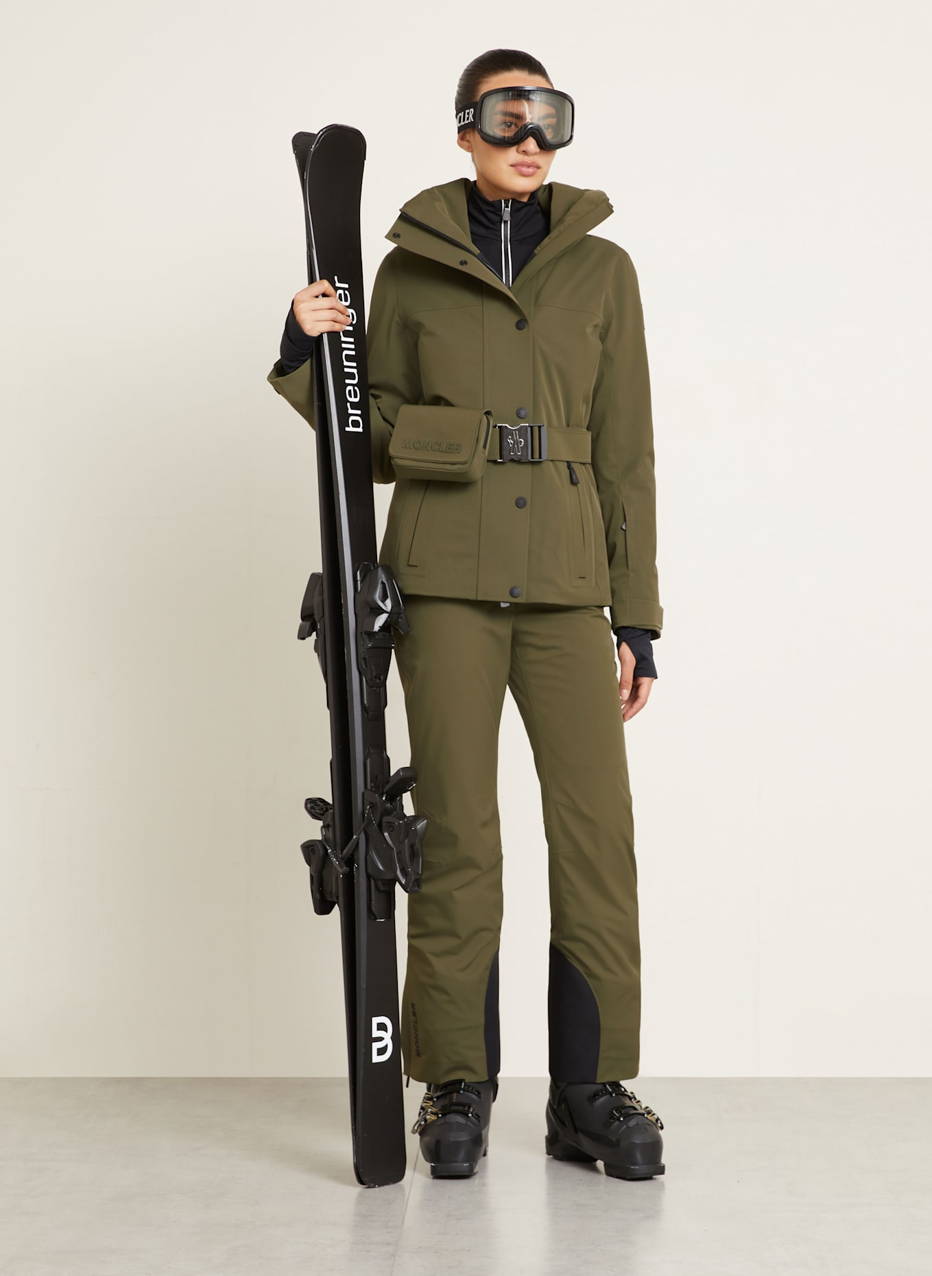 MONCLER GRENOBLE Skihose: OLIV