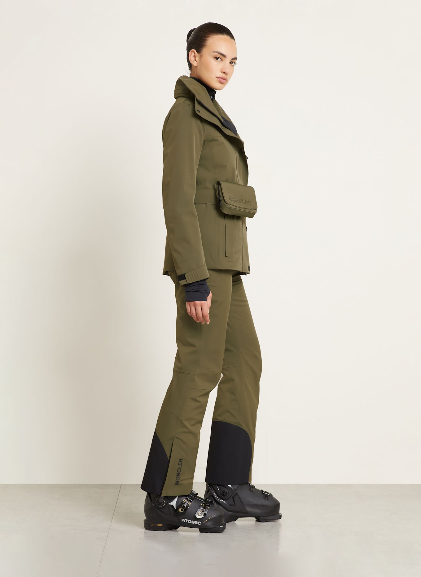 MONCLER GRENOBLE Skihose: OLIV