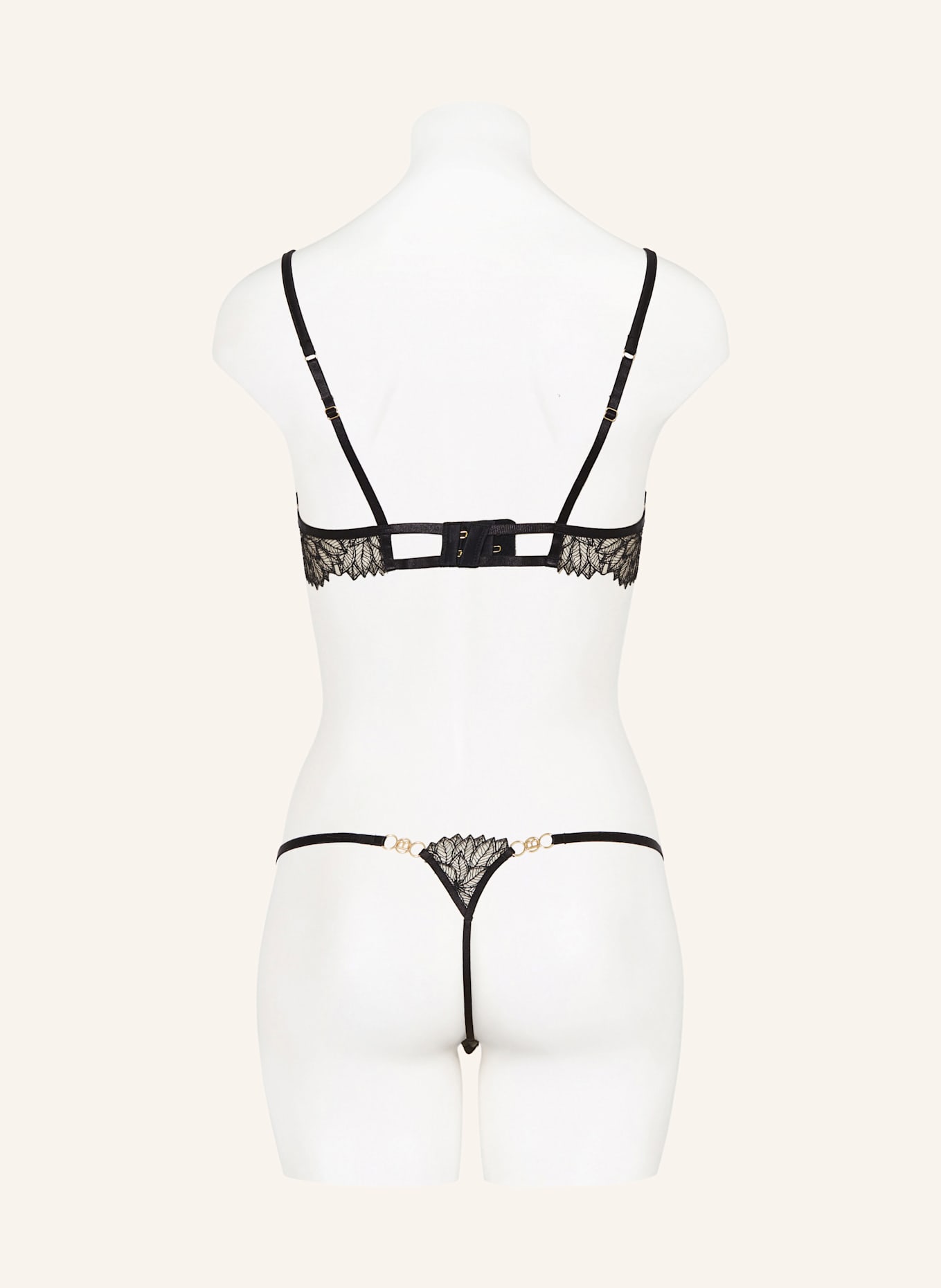 BLUEBELLA String INAYA: SCHWARZ