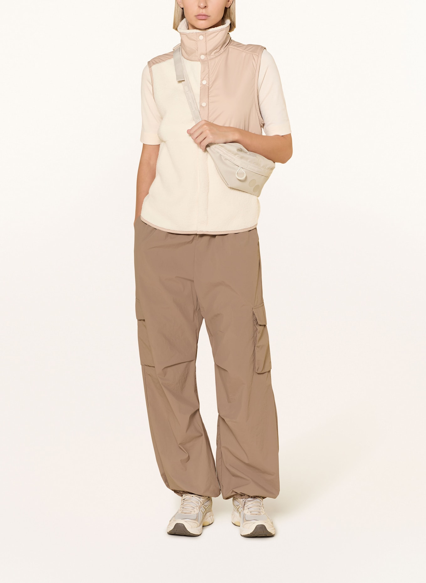 VAUDE Fleeceweste NAJUN: ECRU / BEIGE