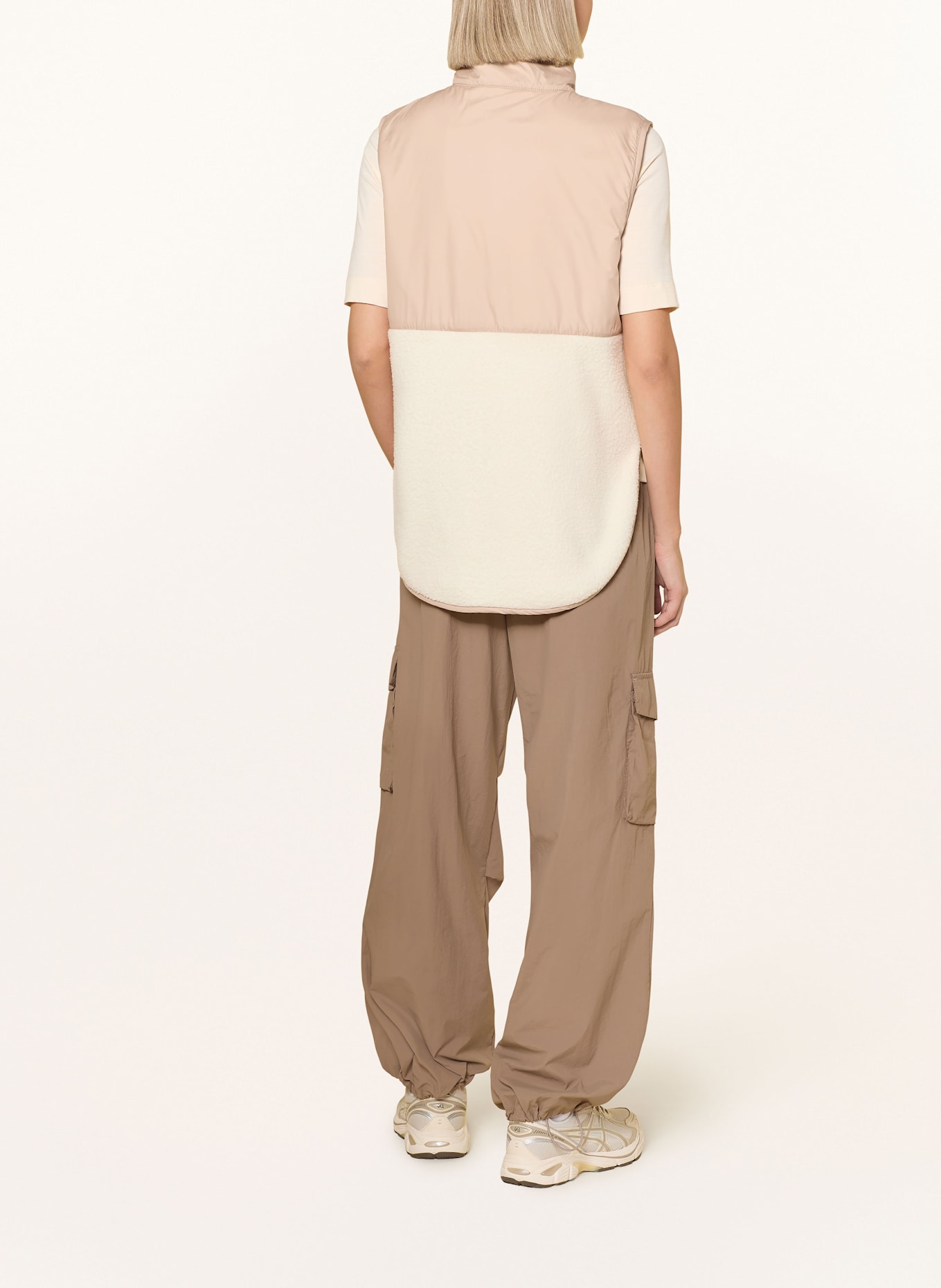 VAUDE Fleeceweste NAJUN: ECRU / BEIGE