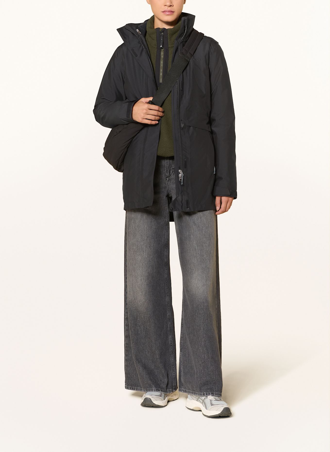 VAUDE Kurtka 2 w 1 IDRIZ: CZARNY