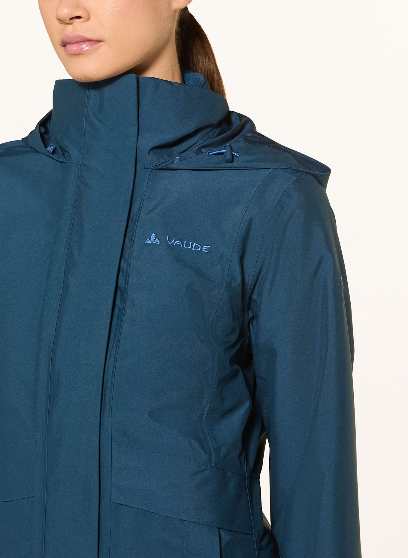 VAUDE 2-in-1-Jacke IDRIZ: BLAU