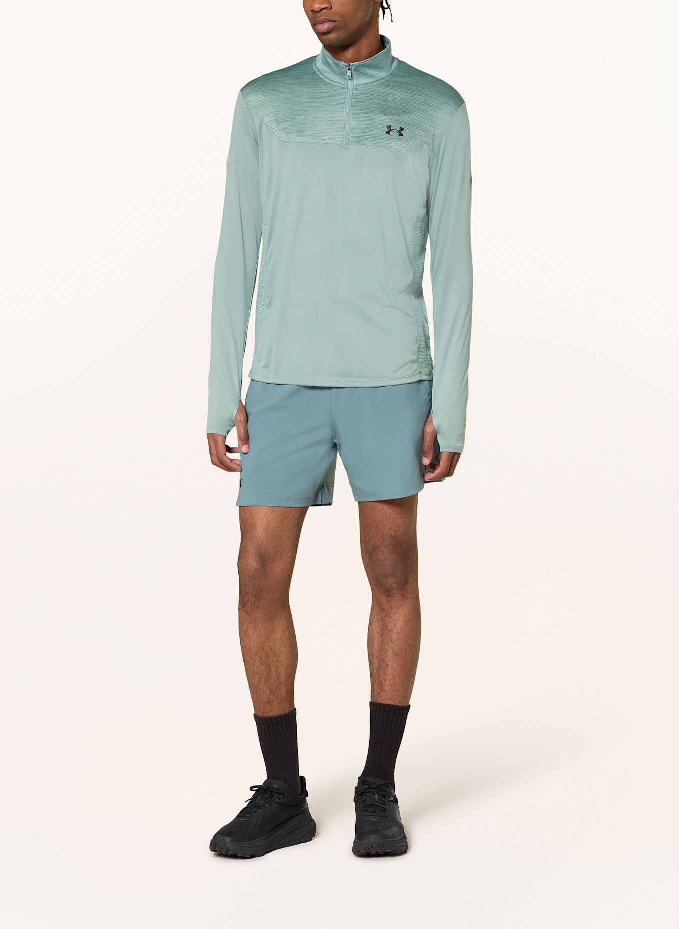 UNDER ARMOUR Longsleeve TECH™ UTILITY: HELLGRÜN