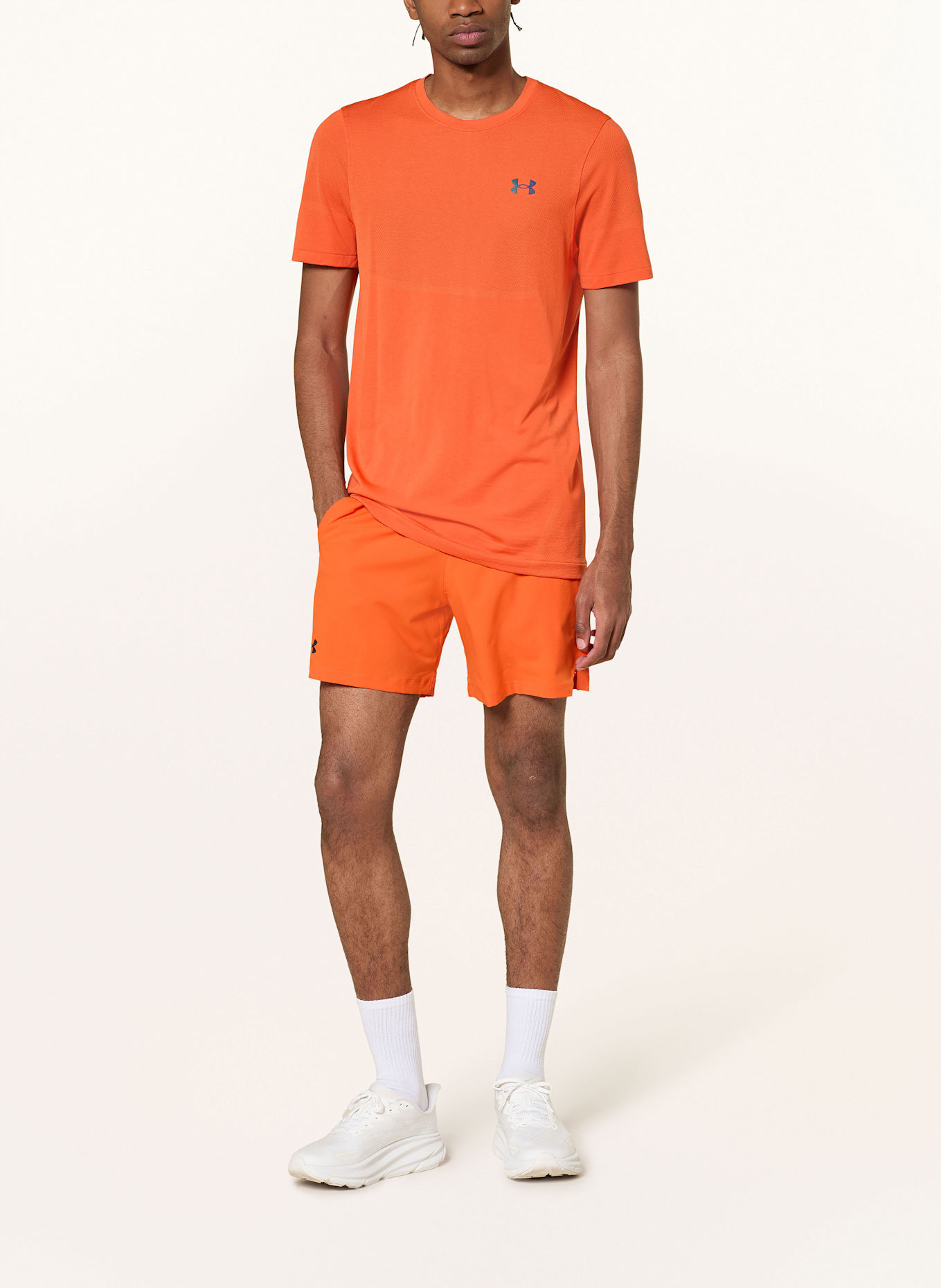 UNDER ARMOUR T-Shirt UA VANISH ELITE SEAMLESS: ORANGE