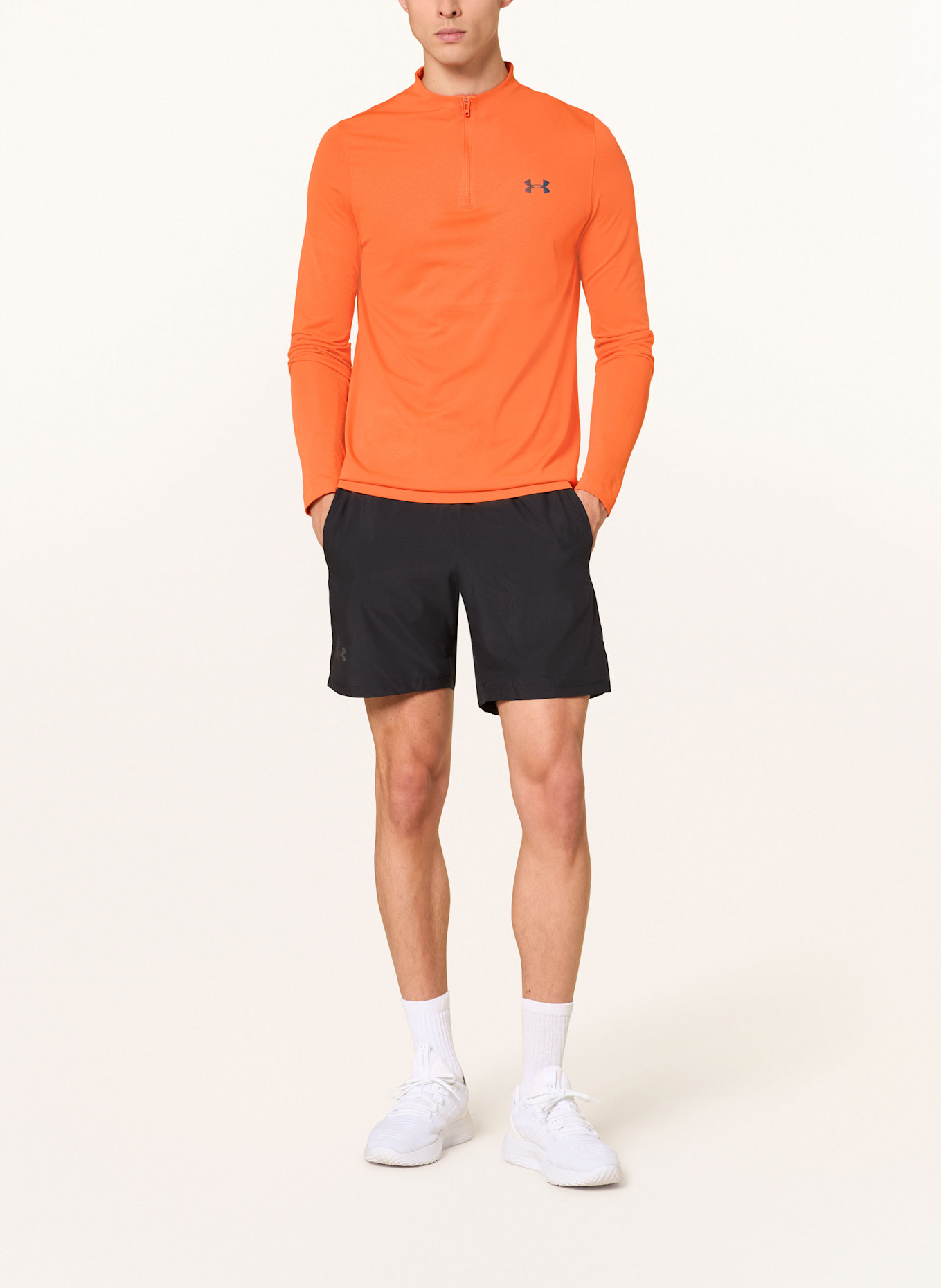UNDER ARMOUR Longsleeve VANISH ELITE SEAMLESS: ORANGE
