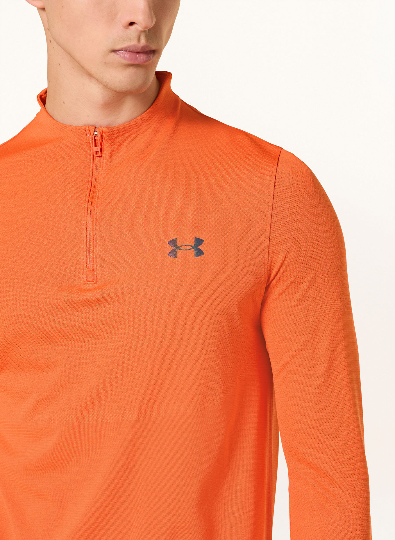 UNDER ARMOUR Longsleeve VANISH ELITE SEAMLESS: ORANGE