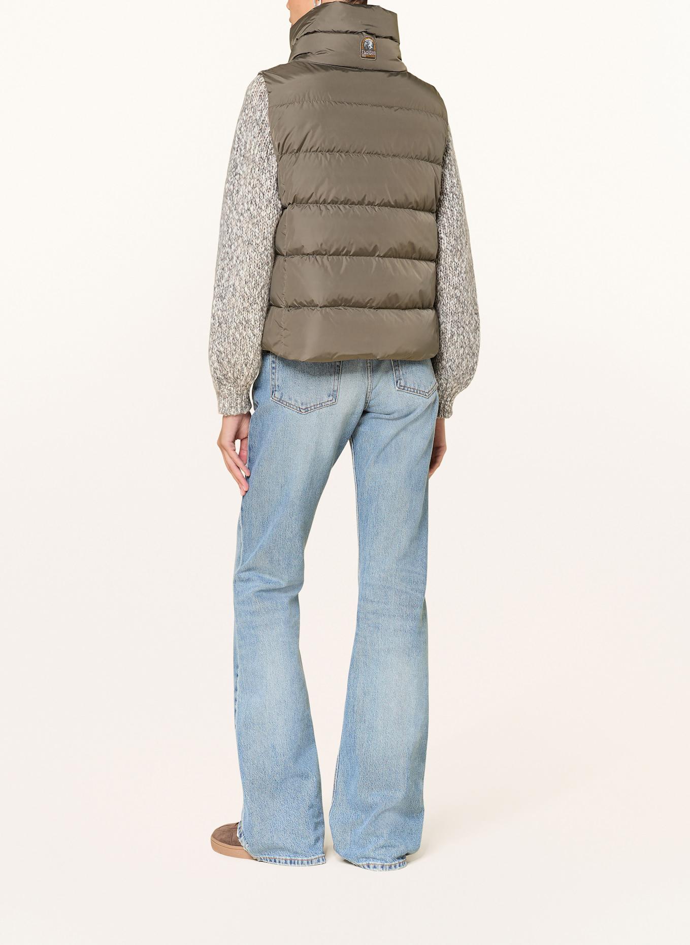 PARAJUMPERS Daunenweste NOLONE: KHAKI