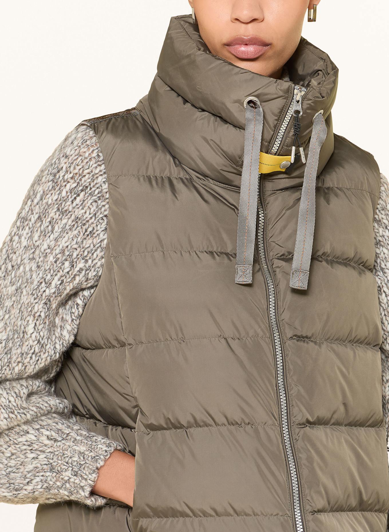 PARAJUMPERS Daunenweste NOLONE: KHAKI