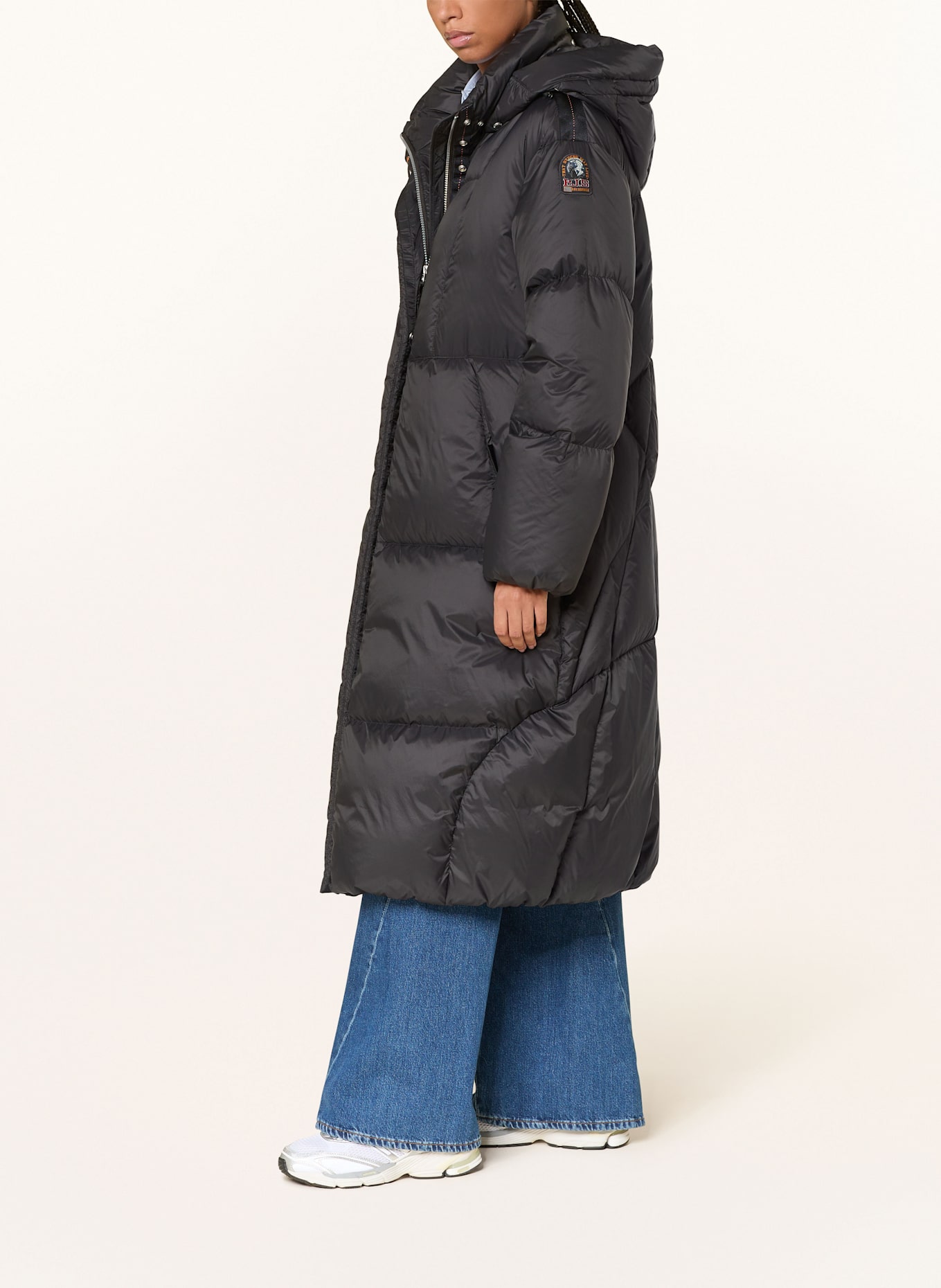 PARAJUMPERS Daunenmantel LIU mit abnehmbarer Kapuze: DUNKELBLAU