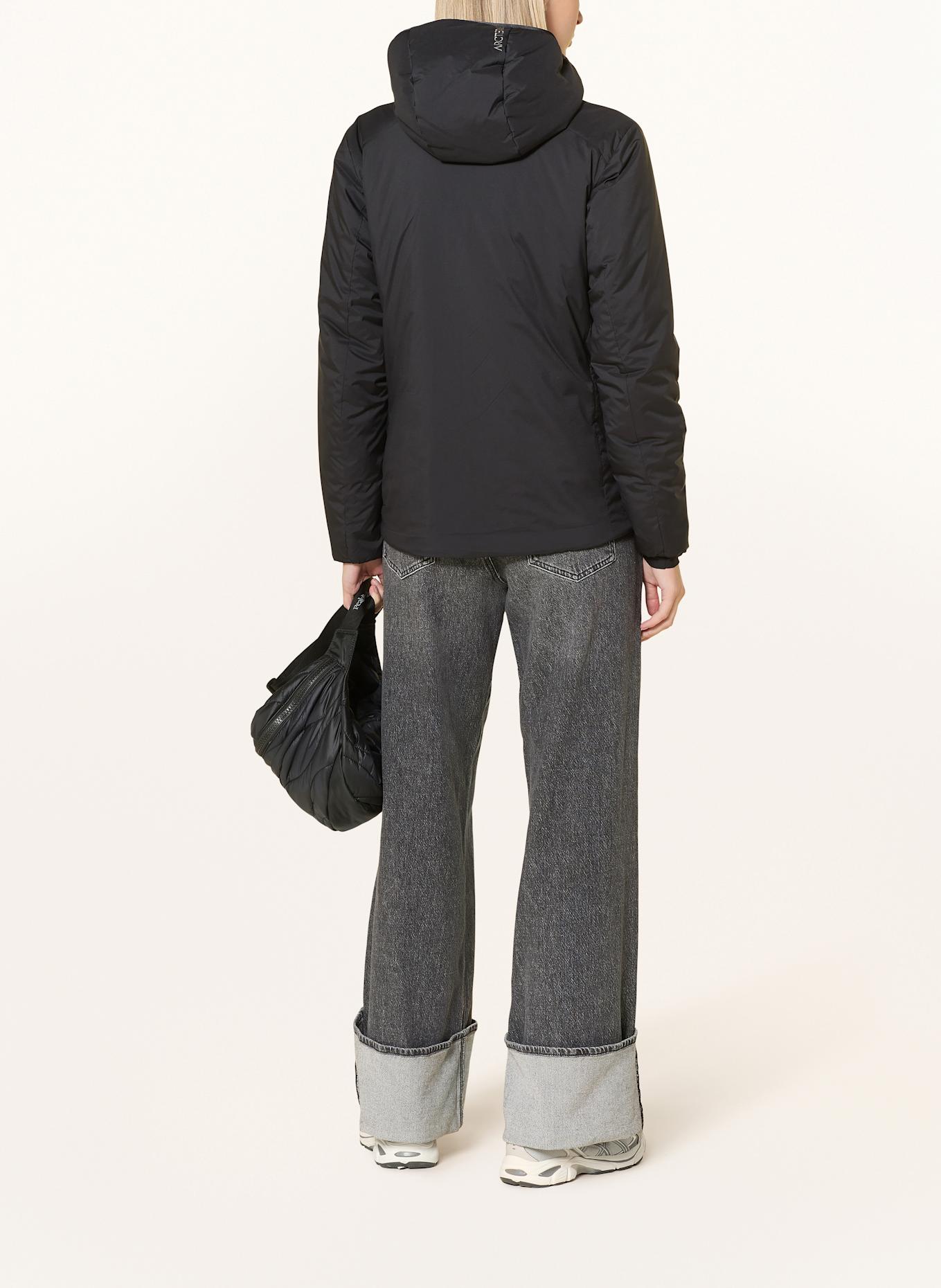 ARC'TERYX Funktionsjacke ATOM HOODY: SCHWARZ