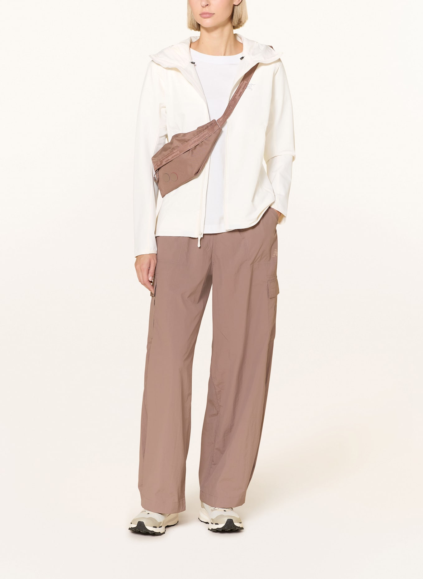 ARC'TERYX Softshell-Jacke GAMMA HOODY: WEISS