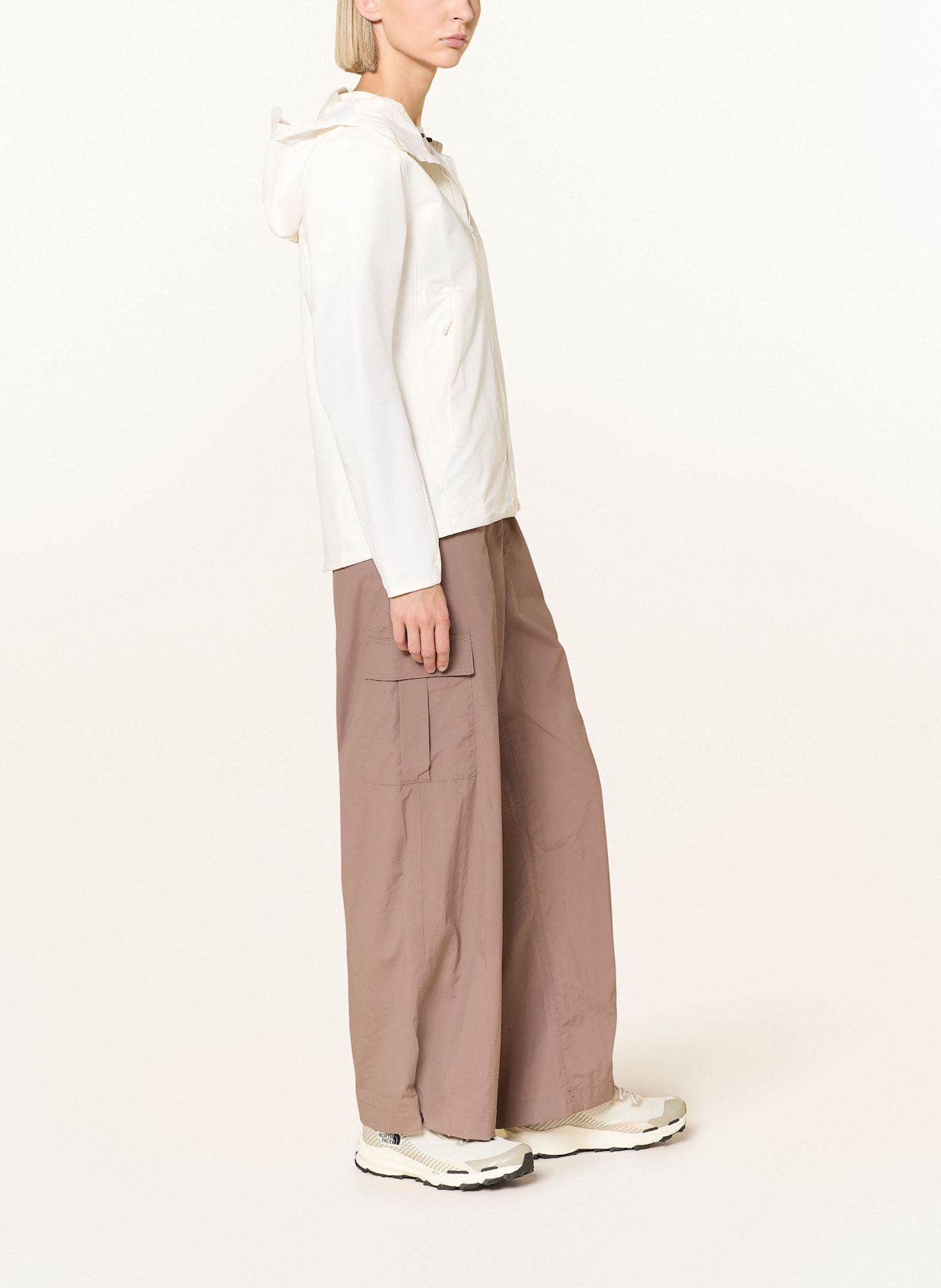 ARC'TERYX Softshell-Jacke GAMMA HOODY: WEISS