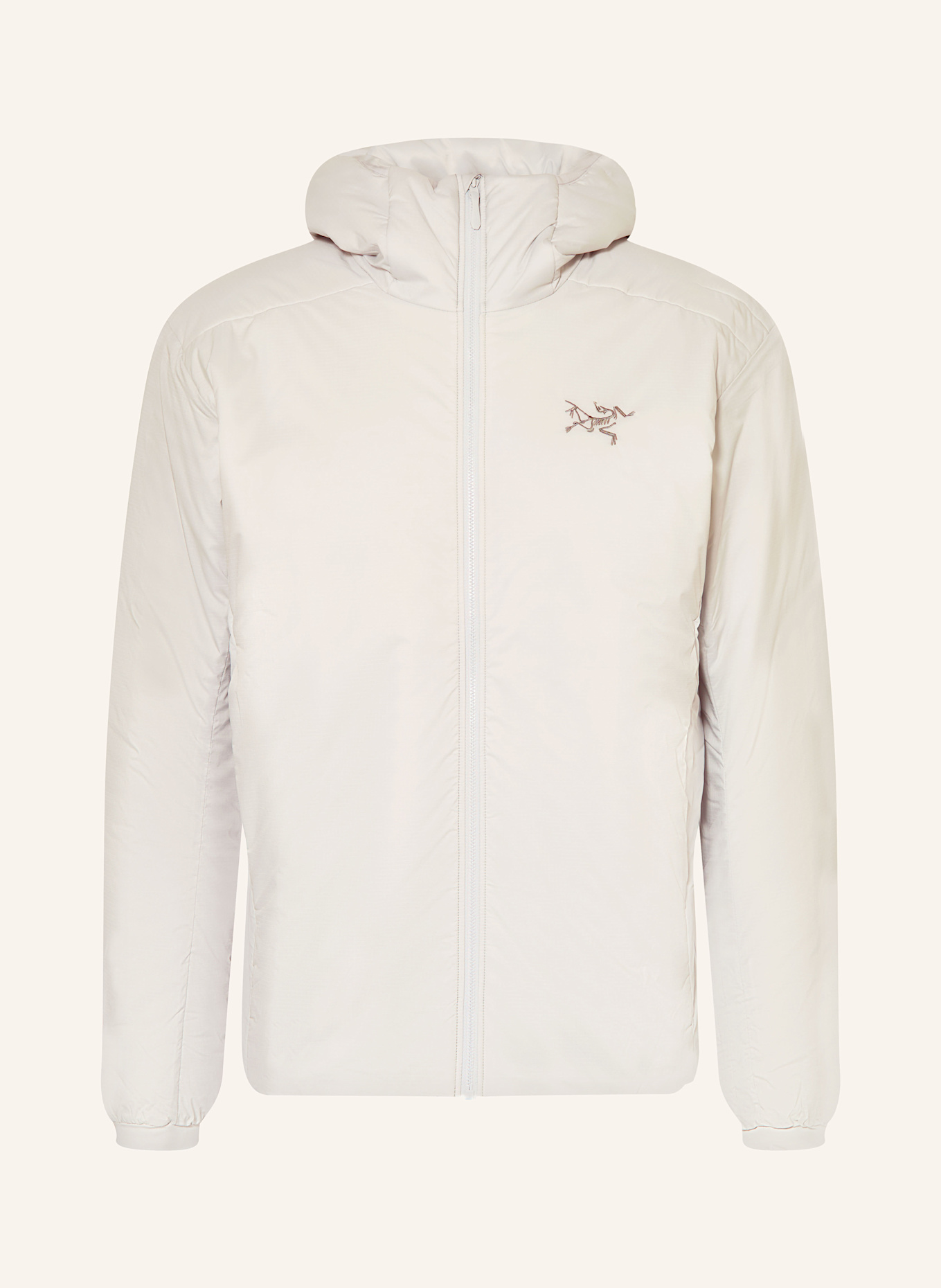 ARC'TERYX Funktionsjacke ATOM HOODY: HELLGRAU