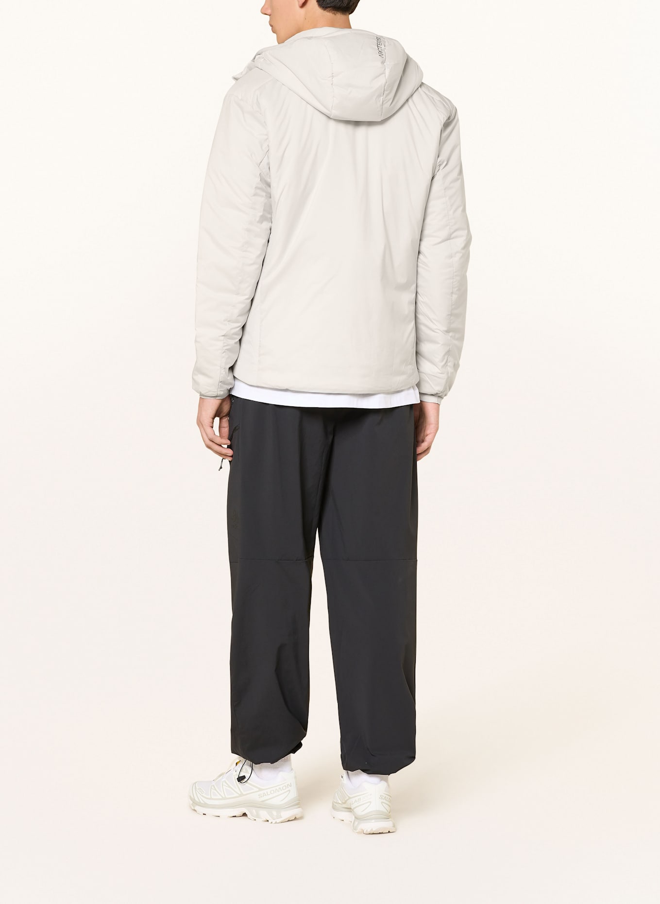 ARC'TERYX Funktionsjacke ATOM HOODY: HELLGRAU