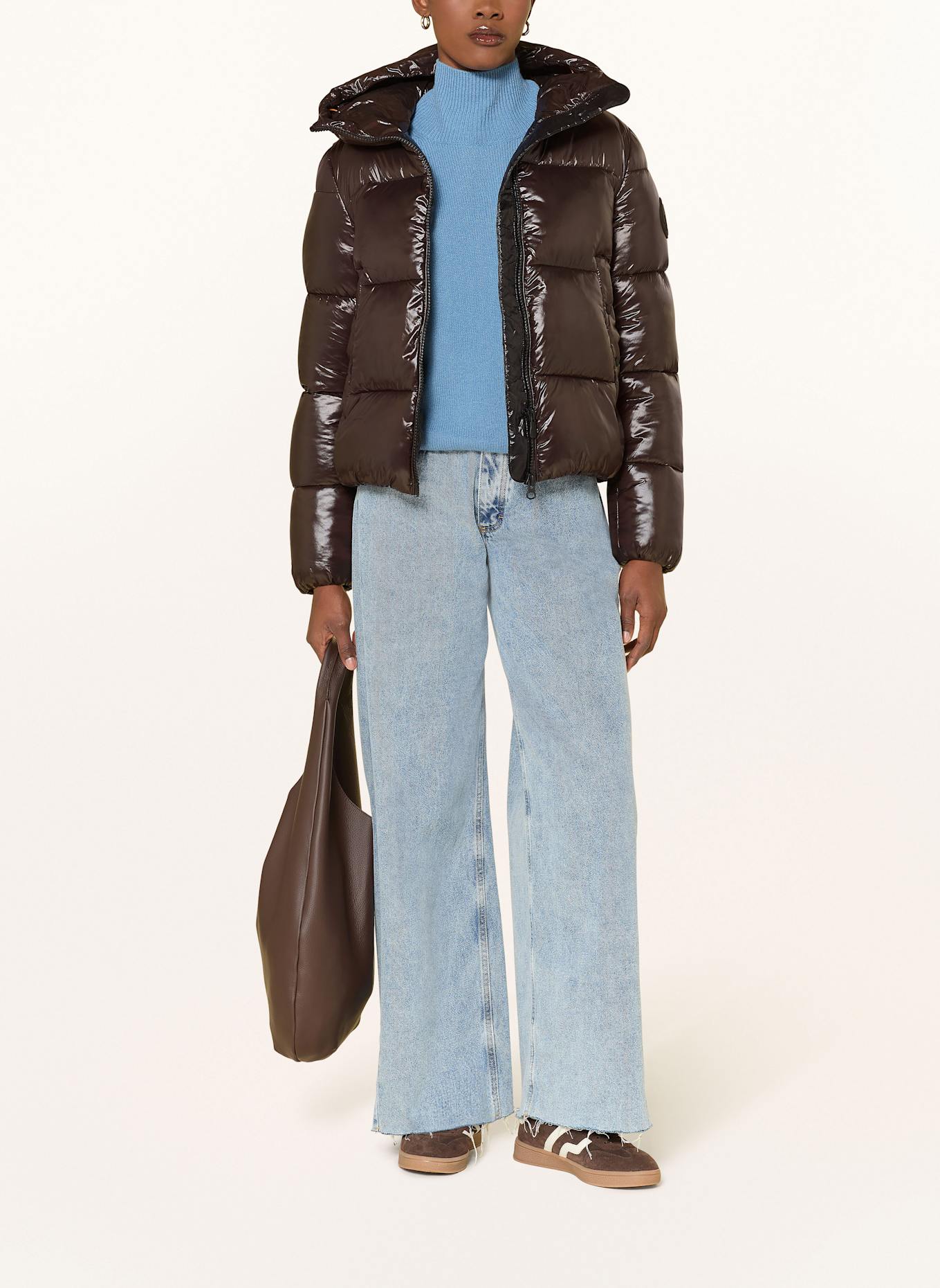 SAVE THE DUCK Steppjacke BIDDY: DUNKELBRAUN