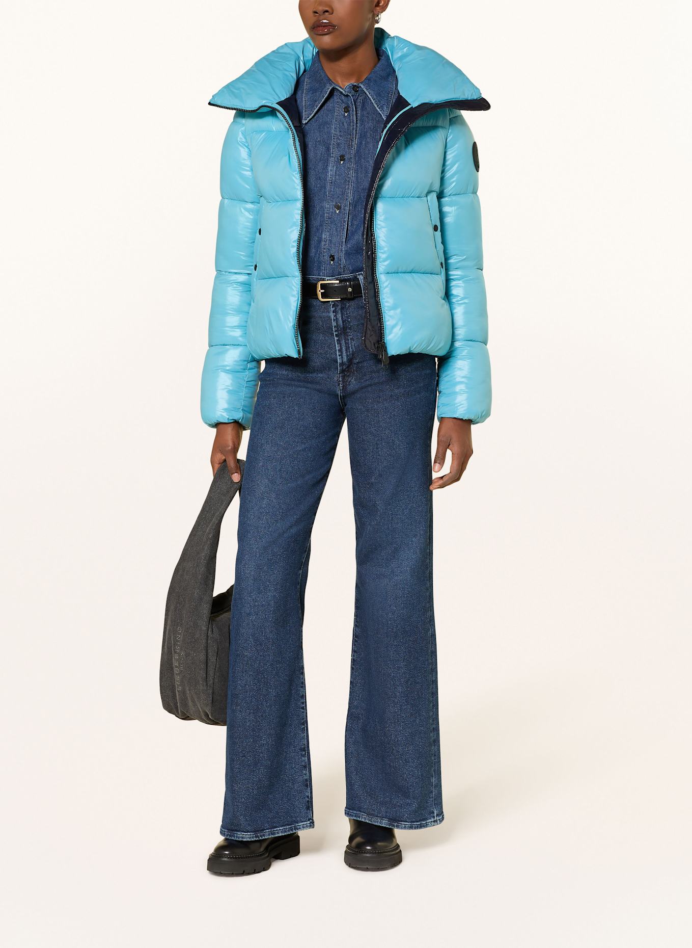 SAVE THE DUCK Steppjacke ISLA: TÜRKIS