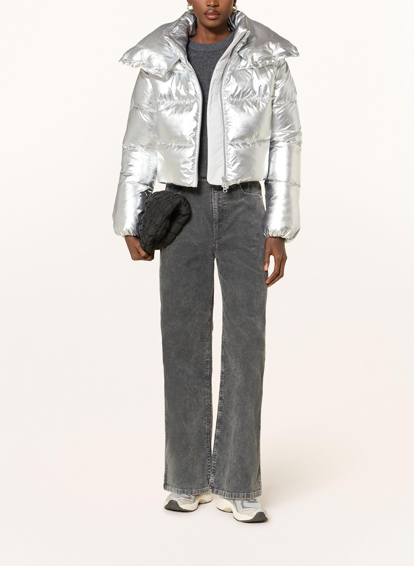 SAVE THE DUCK Steppjacke GISELLE: SILBER