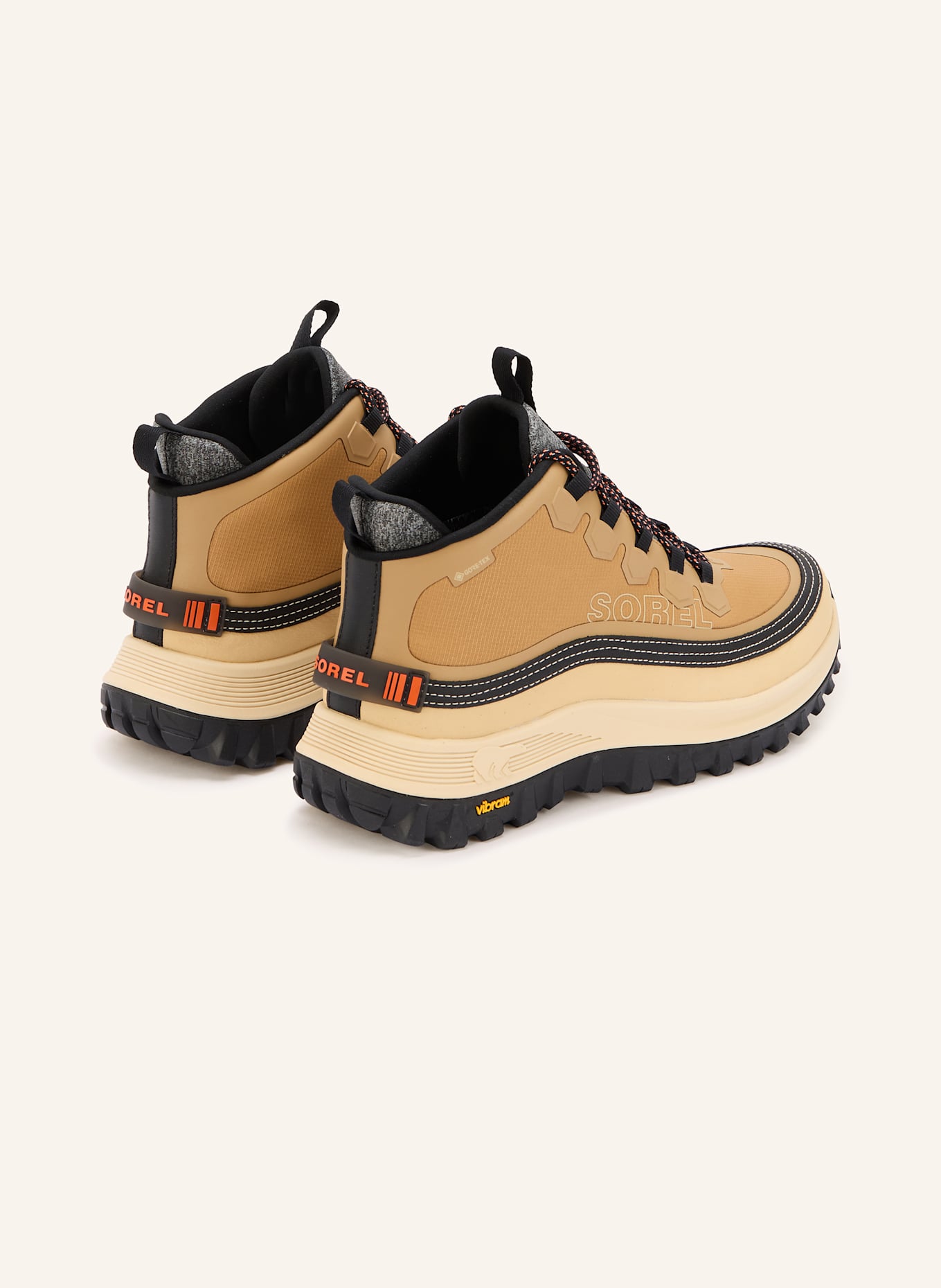 SOREL Schnürboots CALLSIGN HORIZON™ MID GTX: HELLBRAUN / SCHWARZ