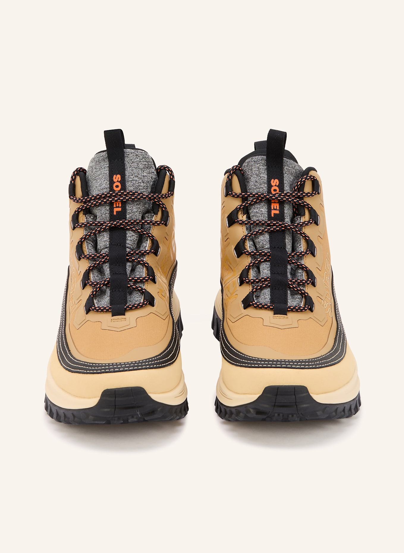 SOREL Schnürboots CALLSIGN HORIZON™ MID GTX: HELLBRAUN / SCHWARZ