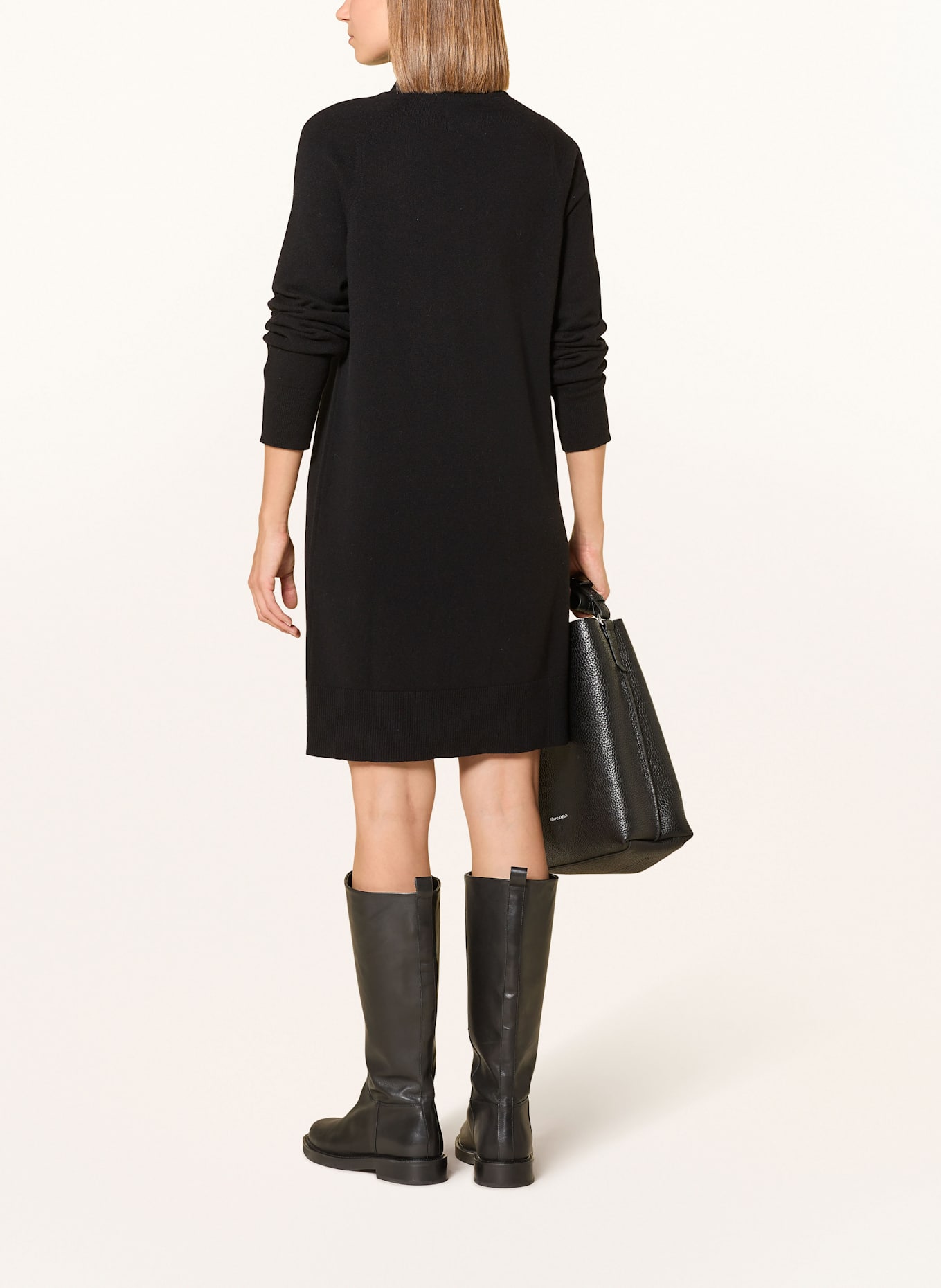 GANT Strickkleid: SCHWARZ