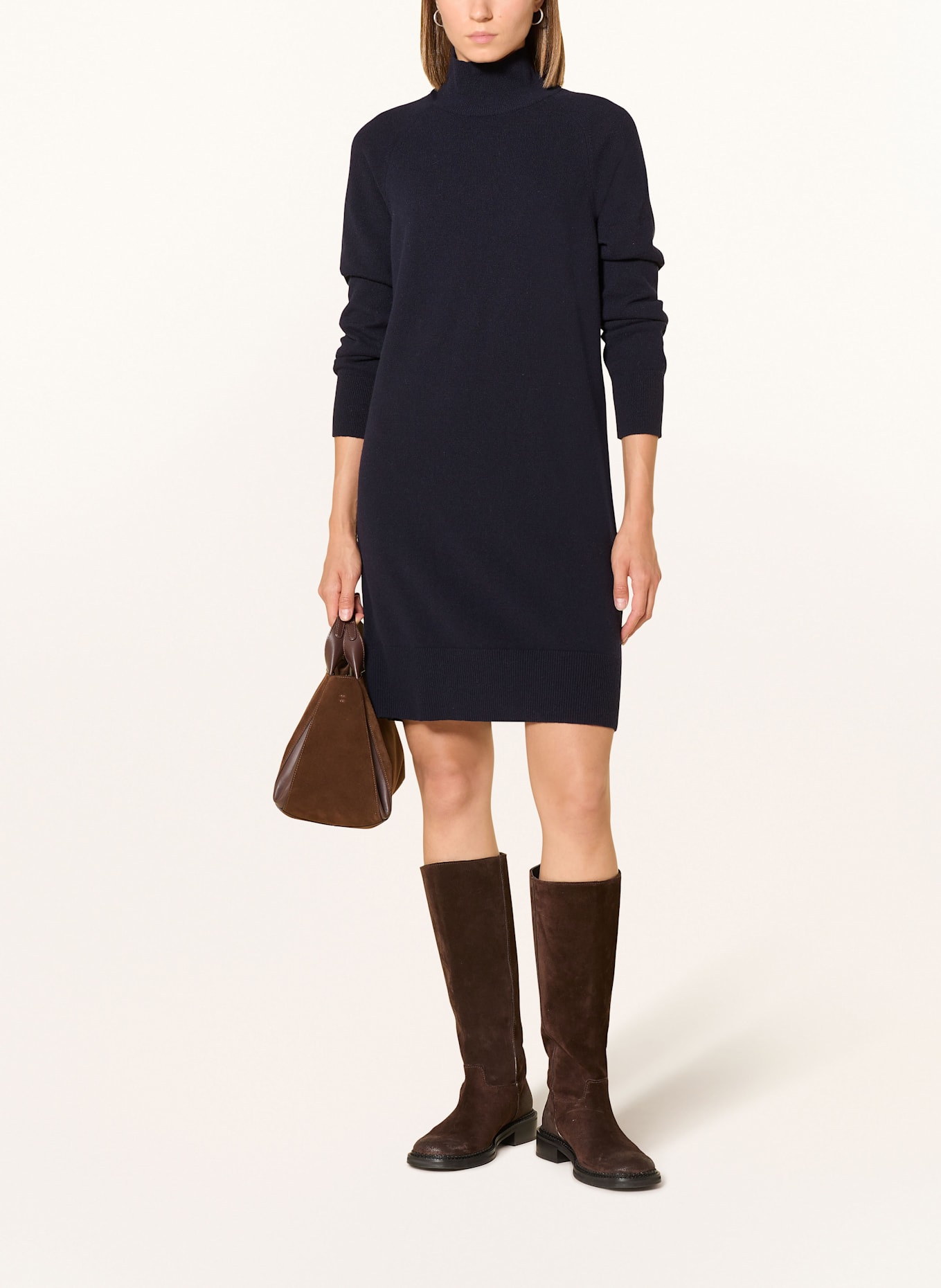 GANT Strickkleid: DUNKELBLAU