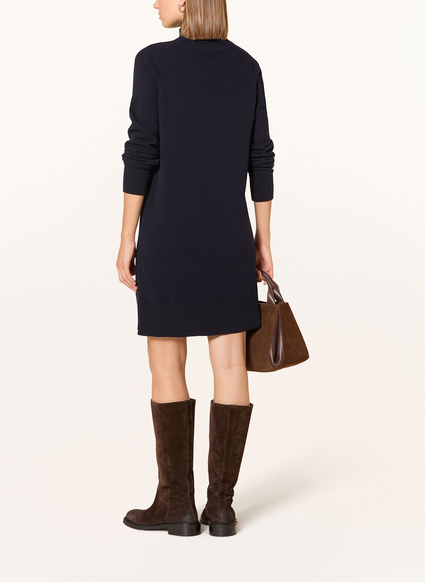 GANT Strickkleid: DUNKELBLAU