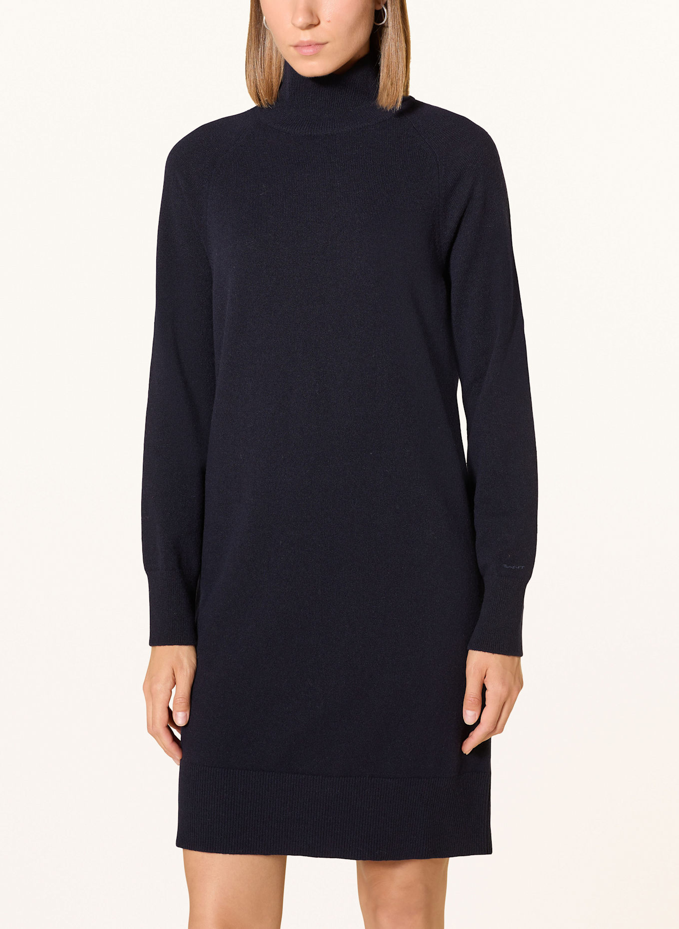 GANT Strickkleid: DUNKELBLAU