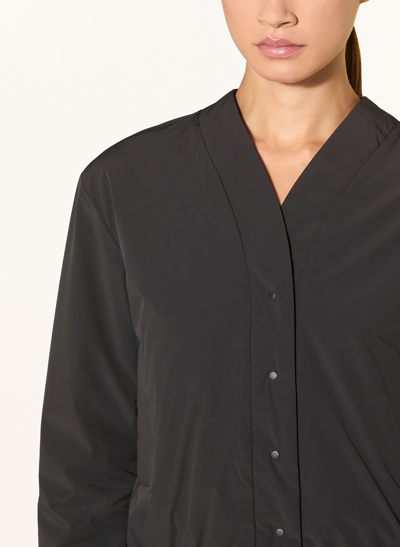 JEANNE BARET Funktionsjacke PANSY: SCHWARZ