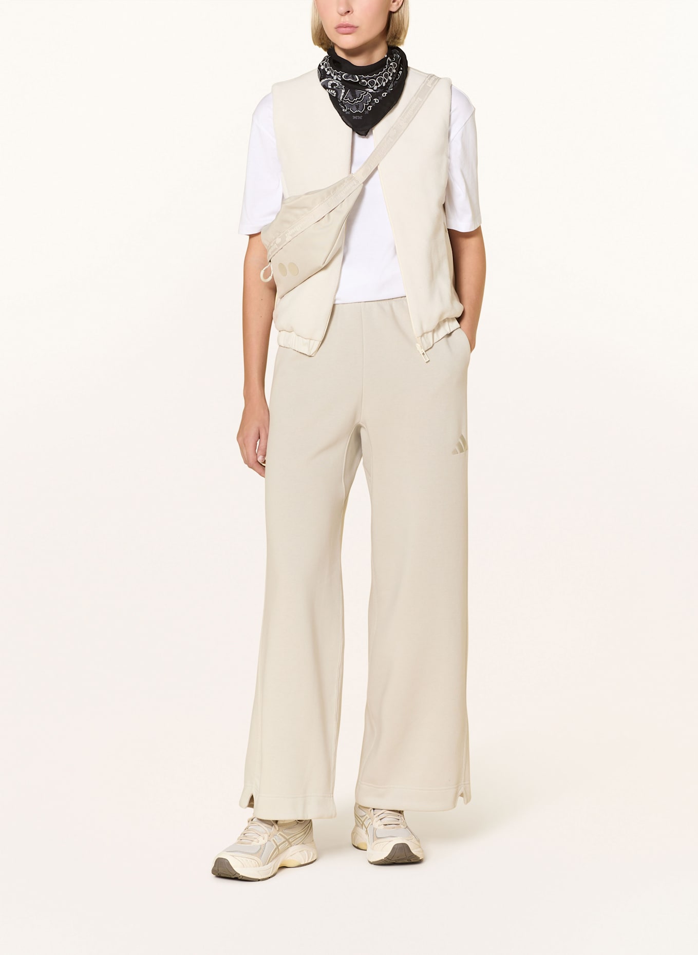 JEANNE BARET Funktionsweste ROCHEFORT zum Wenden: WEISS