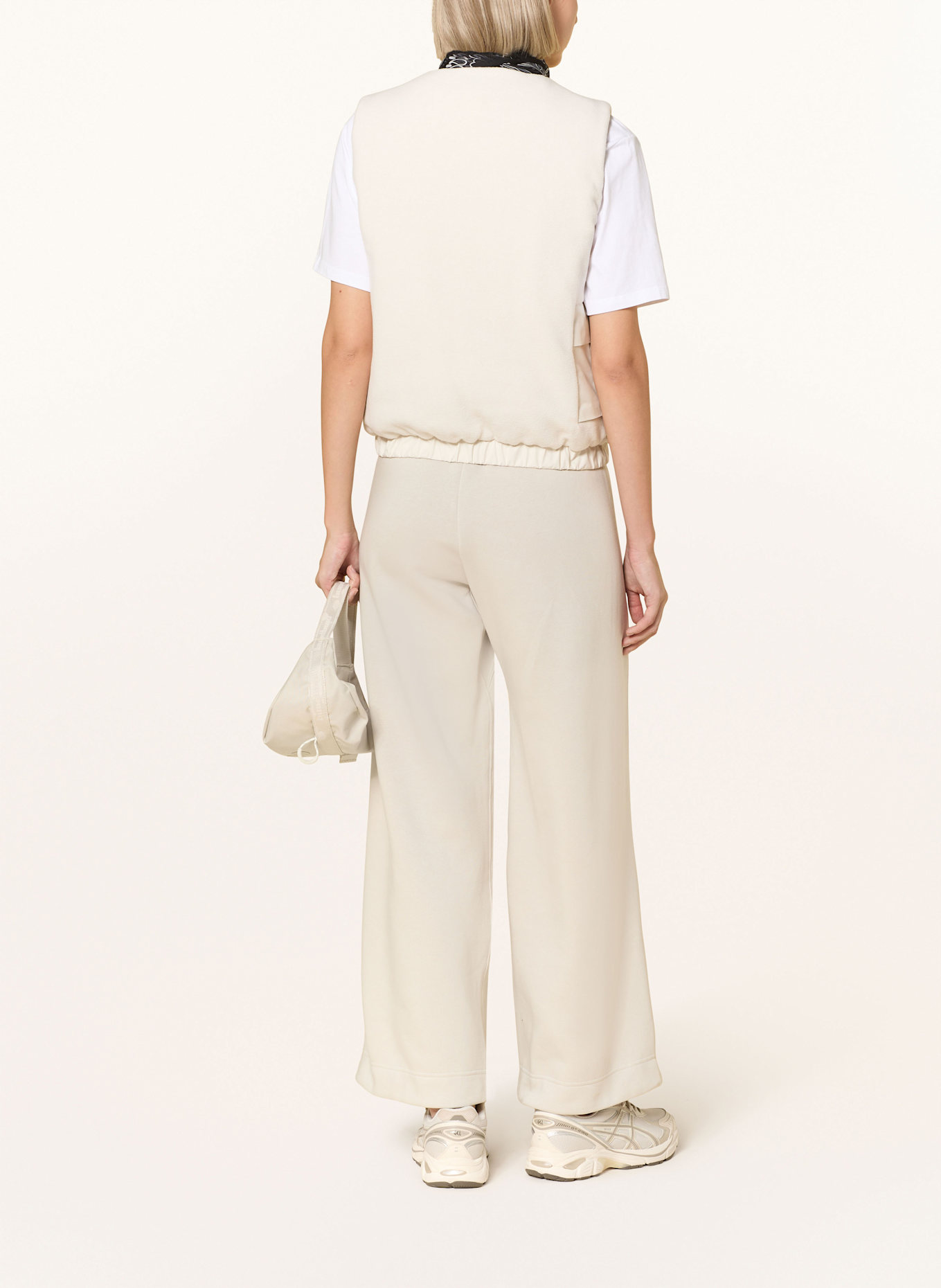 JEANNE BARET Funktionsweste ROCHEFORT zum Wenden: WEISS