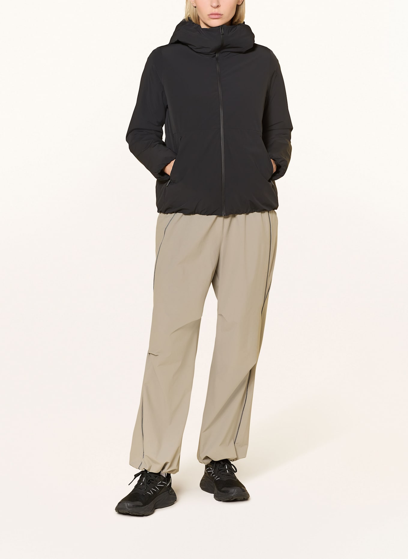 JEANNE BARET Jacke PANSY: SCHWARZ