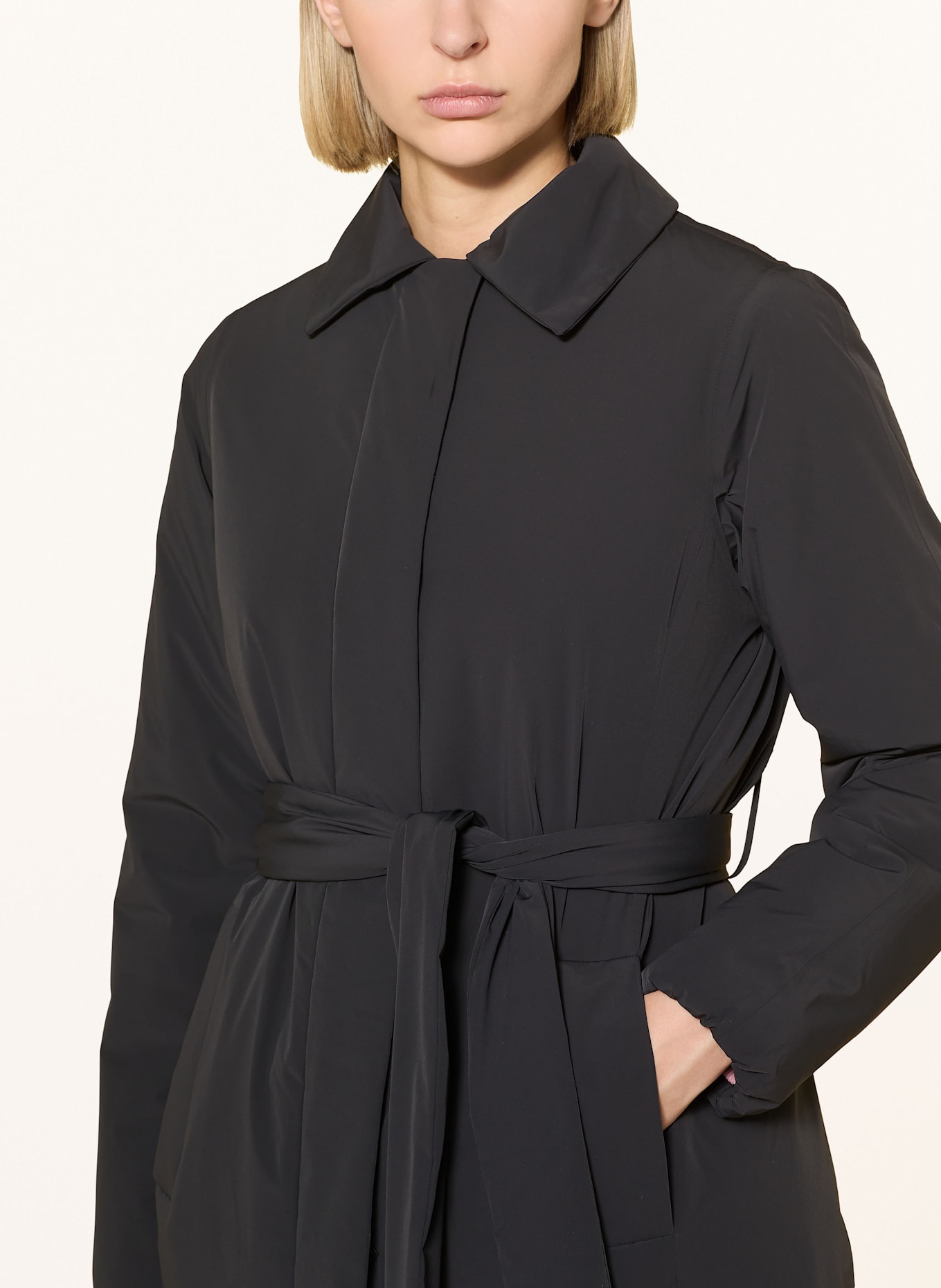 JEANNE BARET Parka PANSY: SCHWARZ