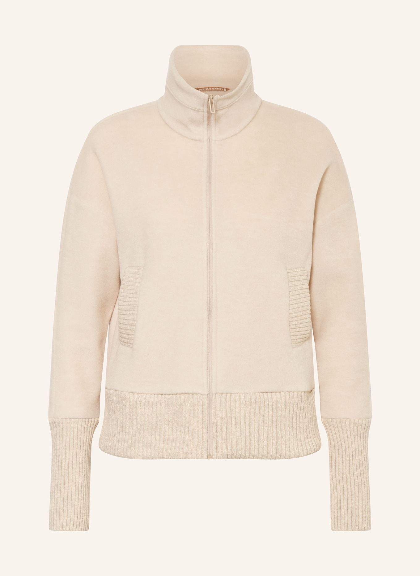 JEANNE BARET Fleecejacke WALLIS: BEIGE