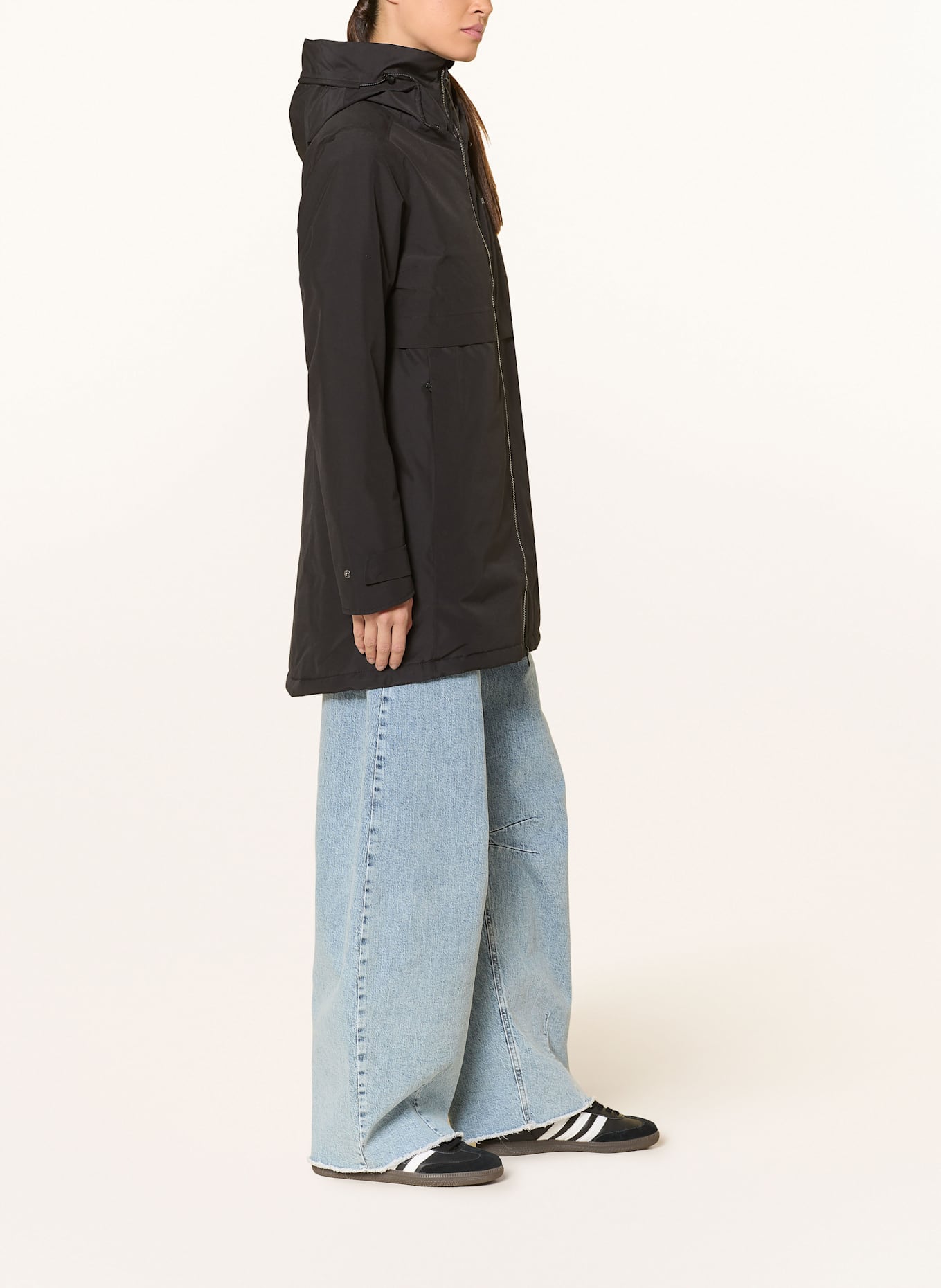 DIDRIKSONS Parka HELLE: SCHWARZ