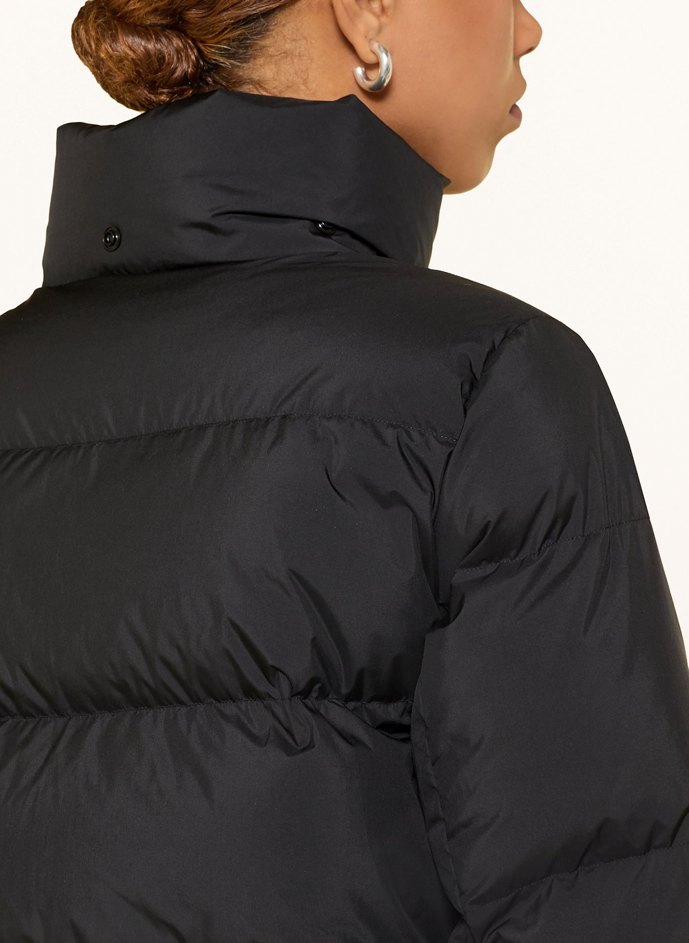lululemon Daunenjacke WUNDER mit abnehmbarer Kapuze: SCHWARZ