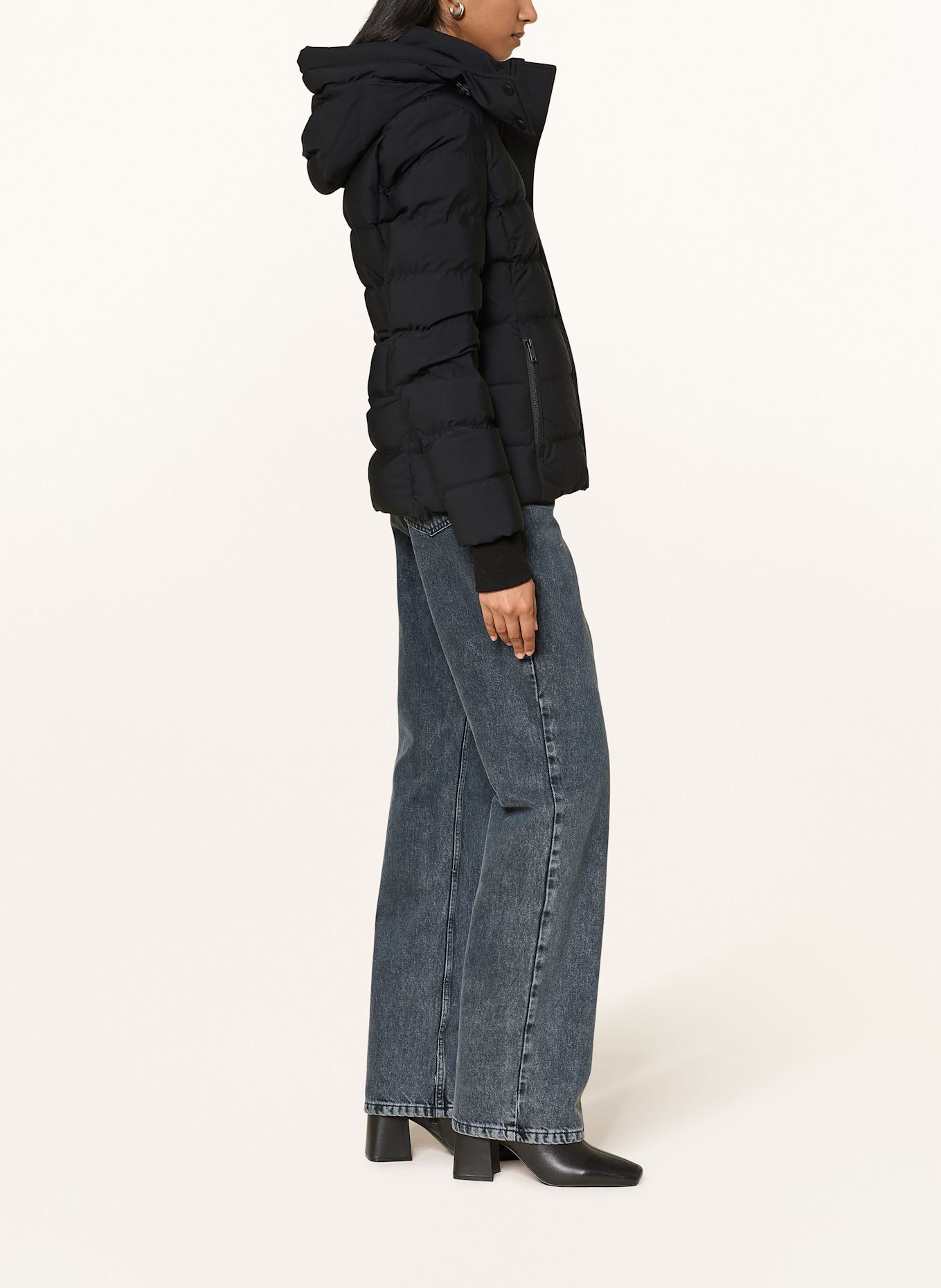 MOOSE KNUCKLES Daunenjacke BETTA: SCHWARZ