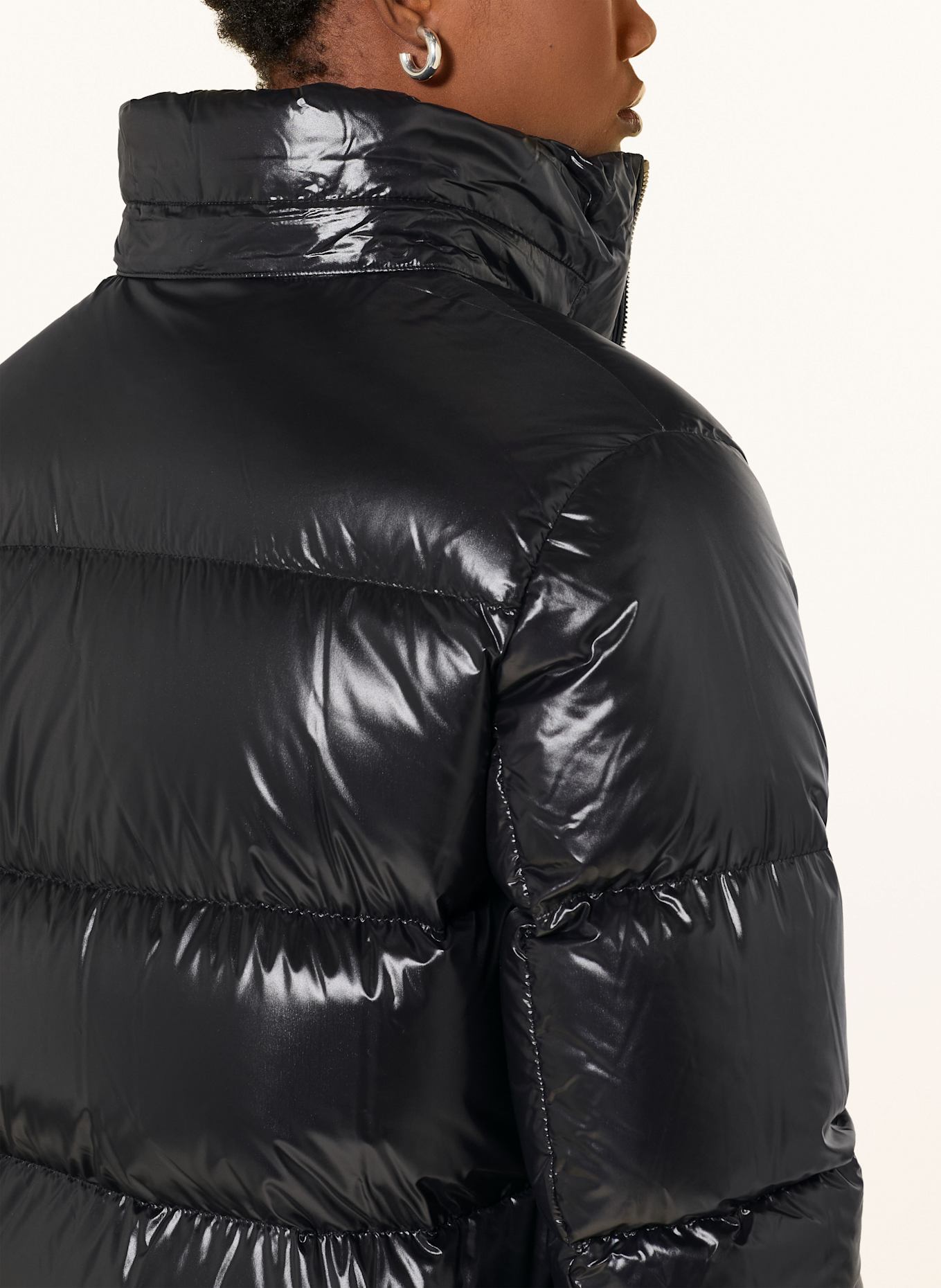 MOOSE KNUCKLES Daunenjacke MOONSTONE mit abnehmbarer Kapuze: SCHWARZ