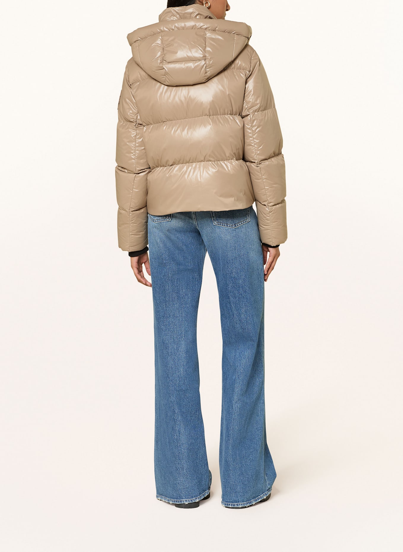 MOOSE KNUCKLES Daunenjacke MOONSTONE mit abnehmbarer Kapuze: BEIGE