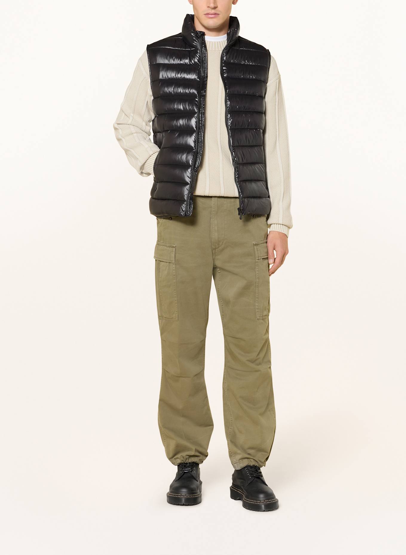 SAVE THE DUCK Steppweste GIL: SCHWARZ