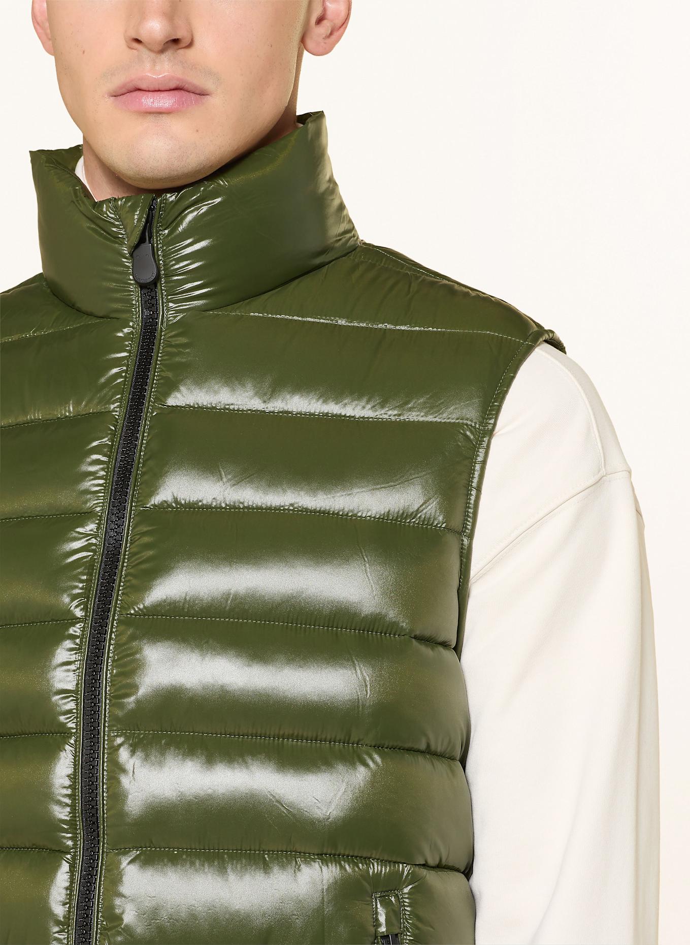 SAVE THE DUCK Steppweste GIL: GRÜN