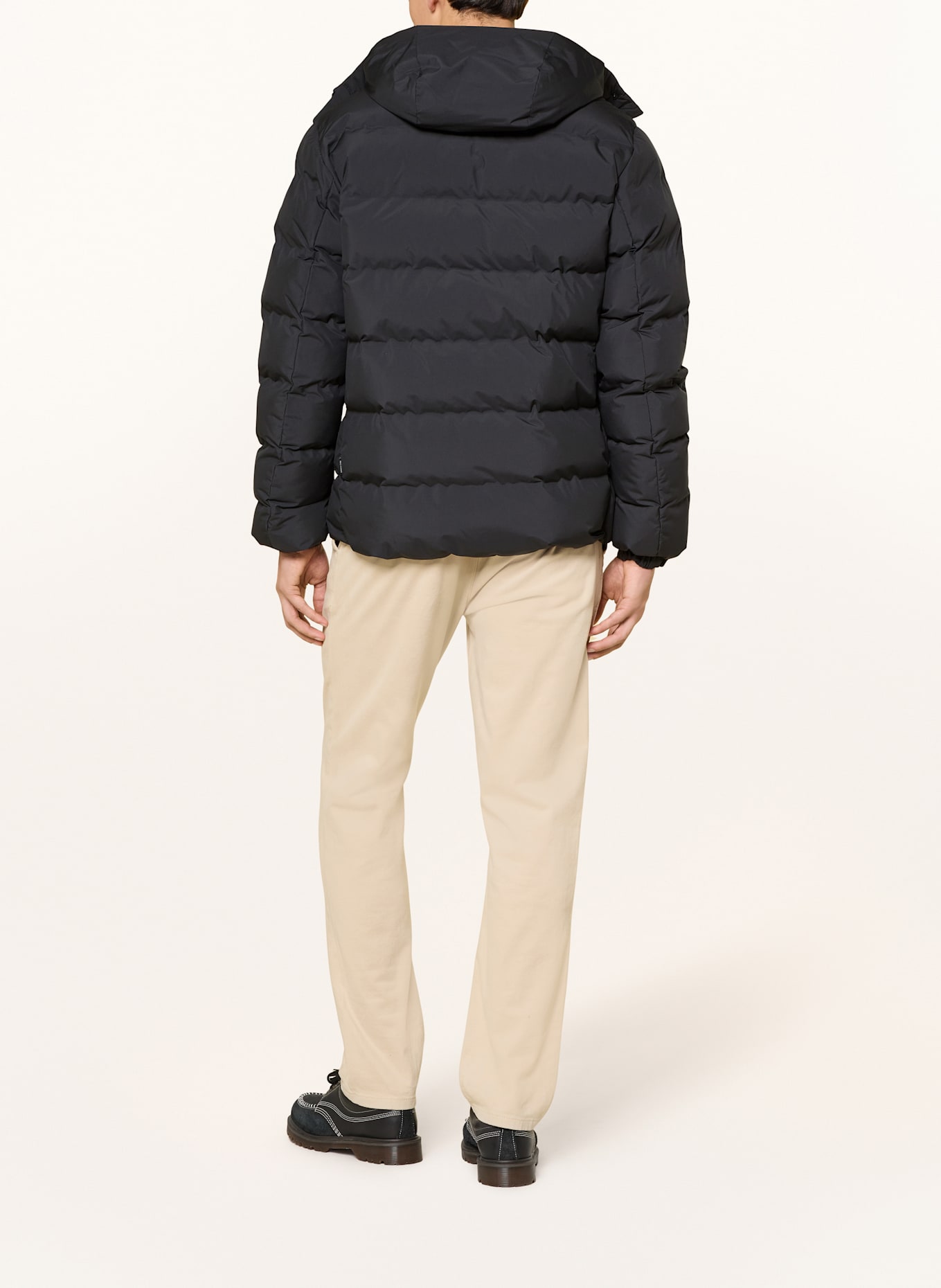 SAVE THE DUCK Steppjacke: SCHWARZ