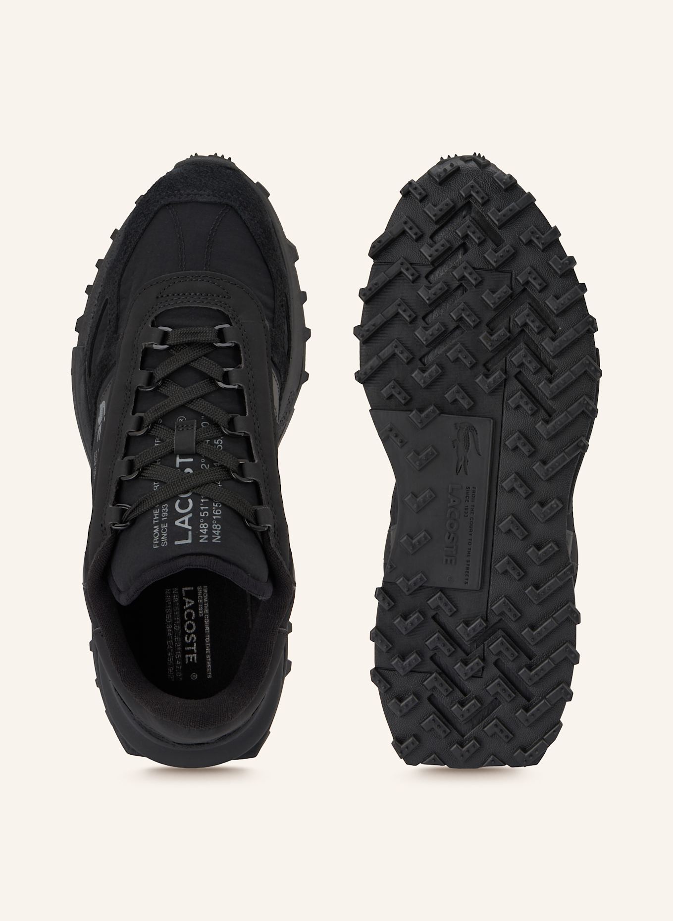 LACOSTE Sneaker ELITE ACTIVE: SCHWARZ